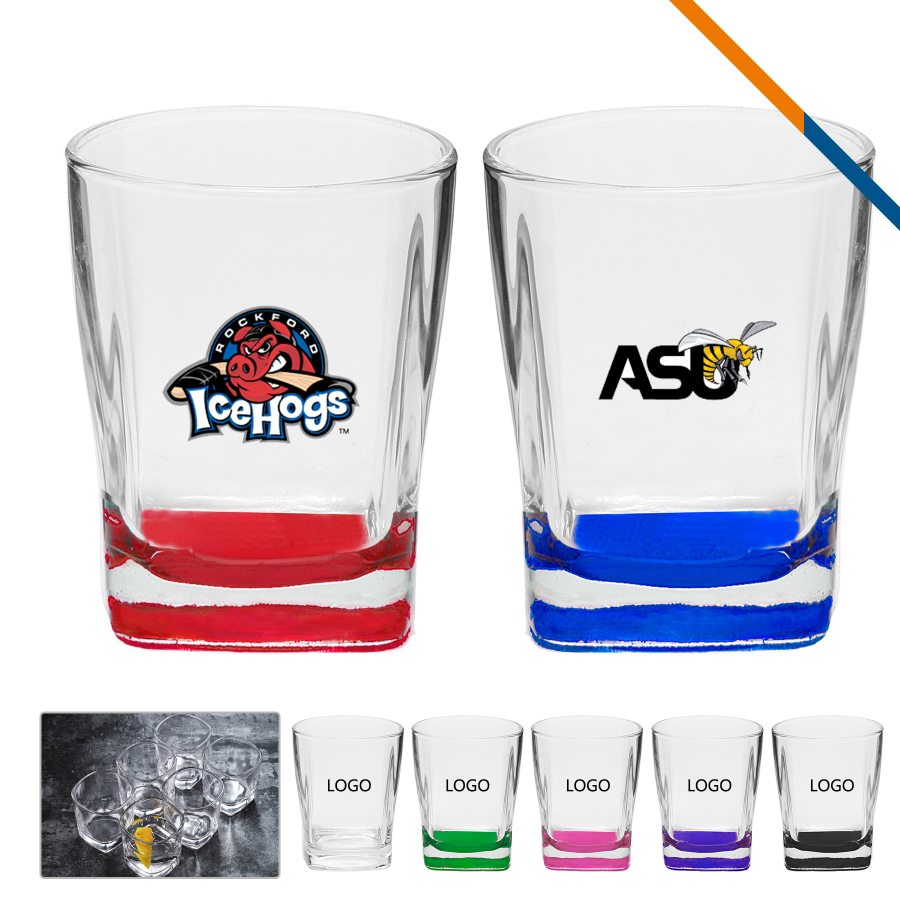 Grover Whiskey Glasses - 11 OZ. 3