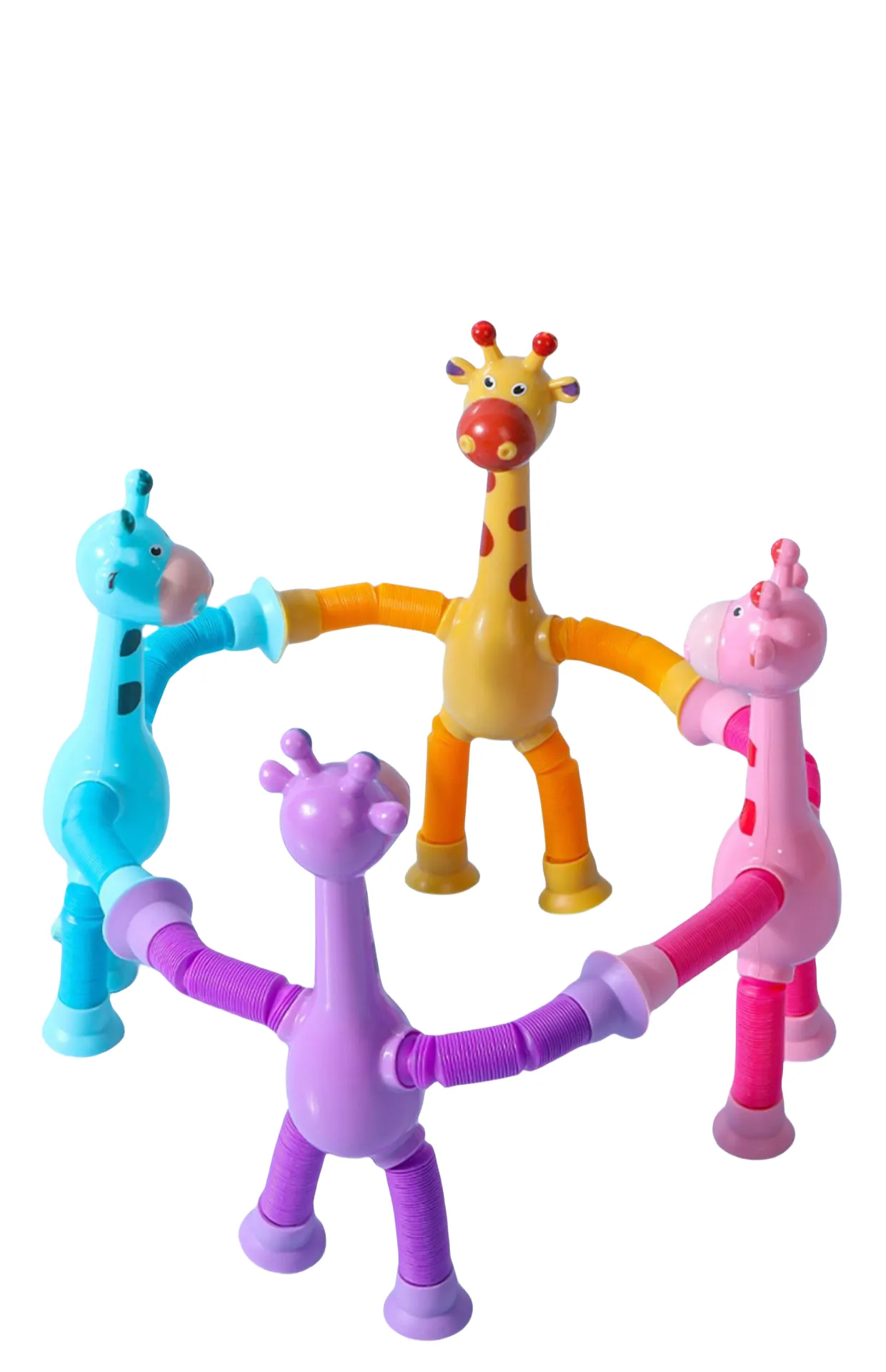 LED Telescopic Suction Cup Giraffe Toy 6