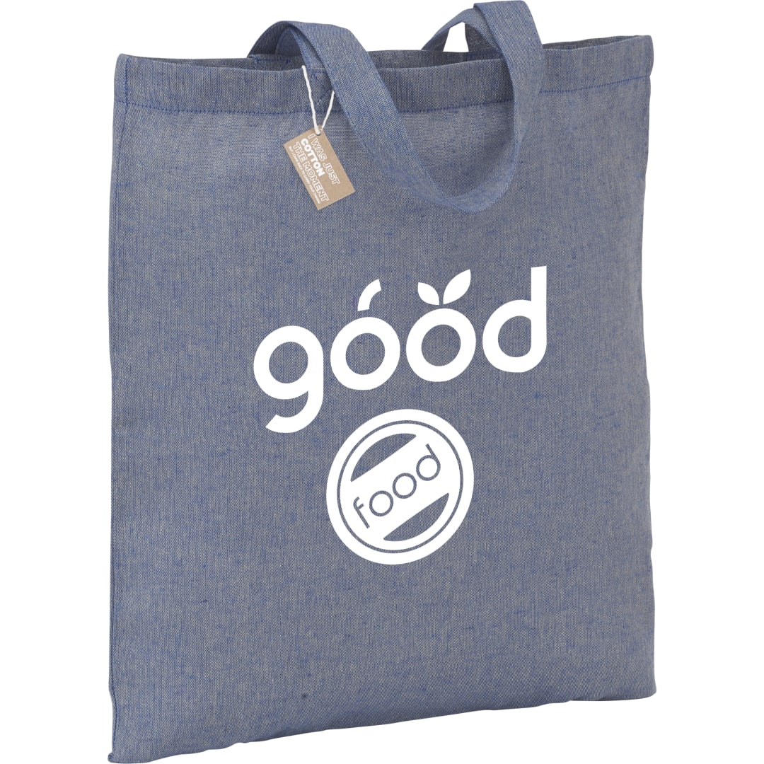 Recycled 5oz Cotton Twill Tote, custom tote bag with logo imprint 10