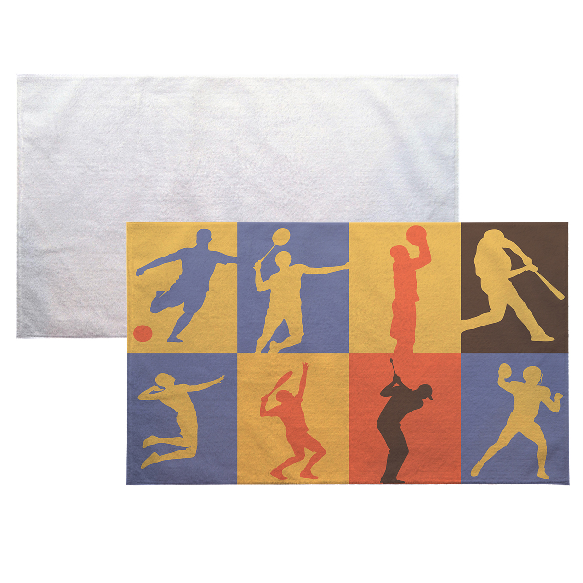 Patented Sublimation Golf Towel 1