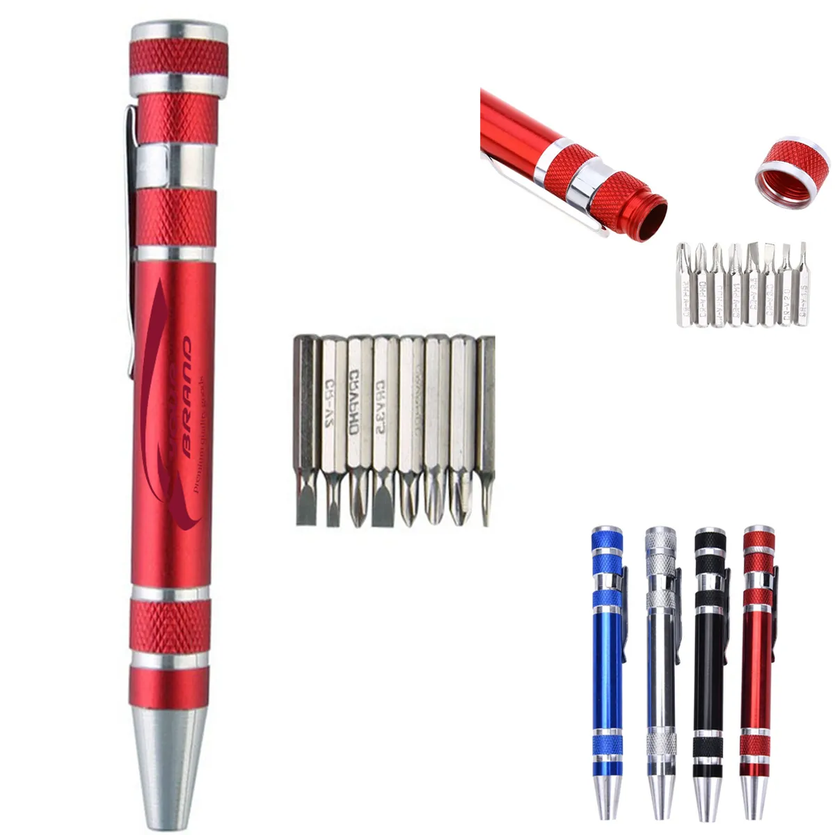 8-in-1 Fixing Screwdriver Precision Tool Multifunctional Pen 1