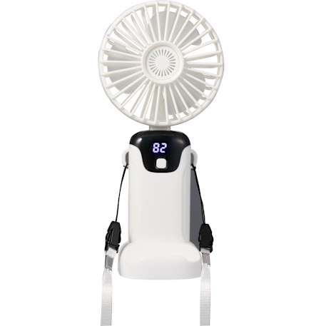 Rechargeable 100% RABS Personal LED Fan 186