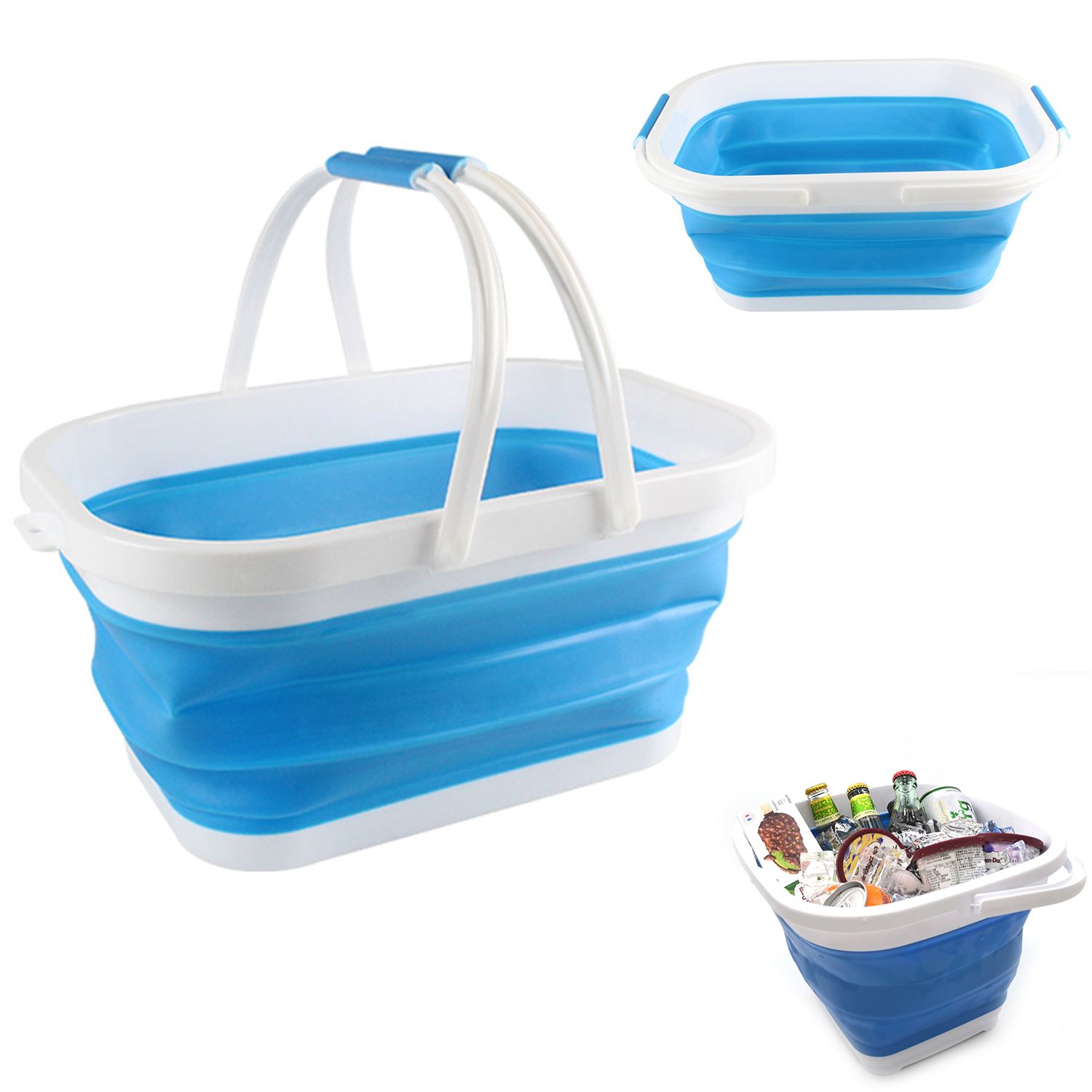 Collapsible Handy Ice Buckets 2