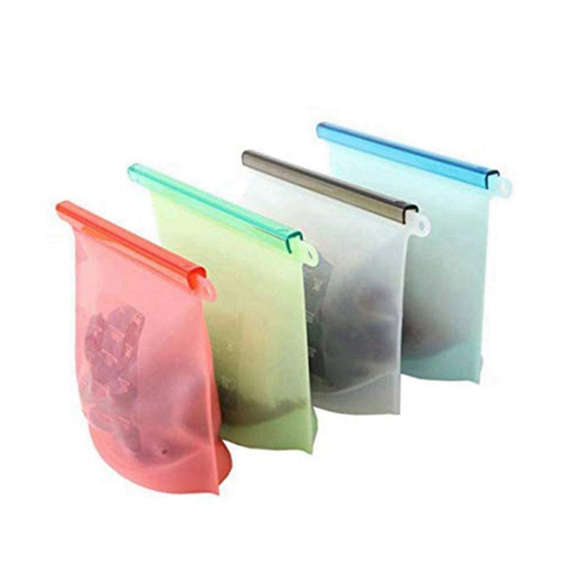 Waterproof Reusable Silicone Food Storage Bag 16