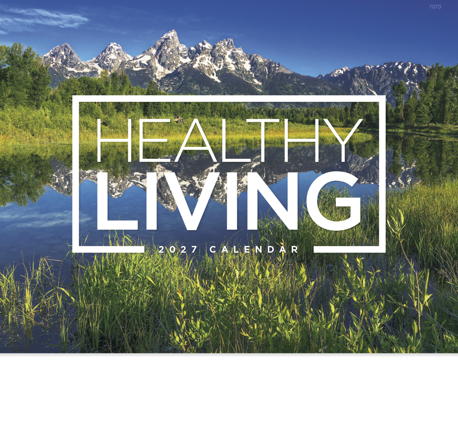 Good Value™ Healthy Living - Stapled Calendar 22