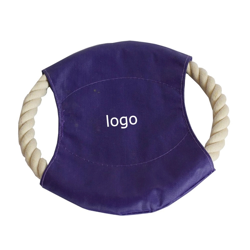 Pet Flying Disc With Cotton Rope 2