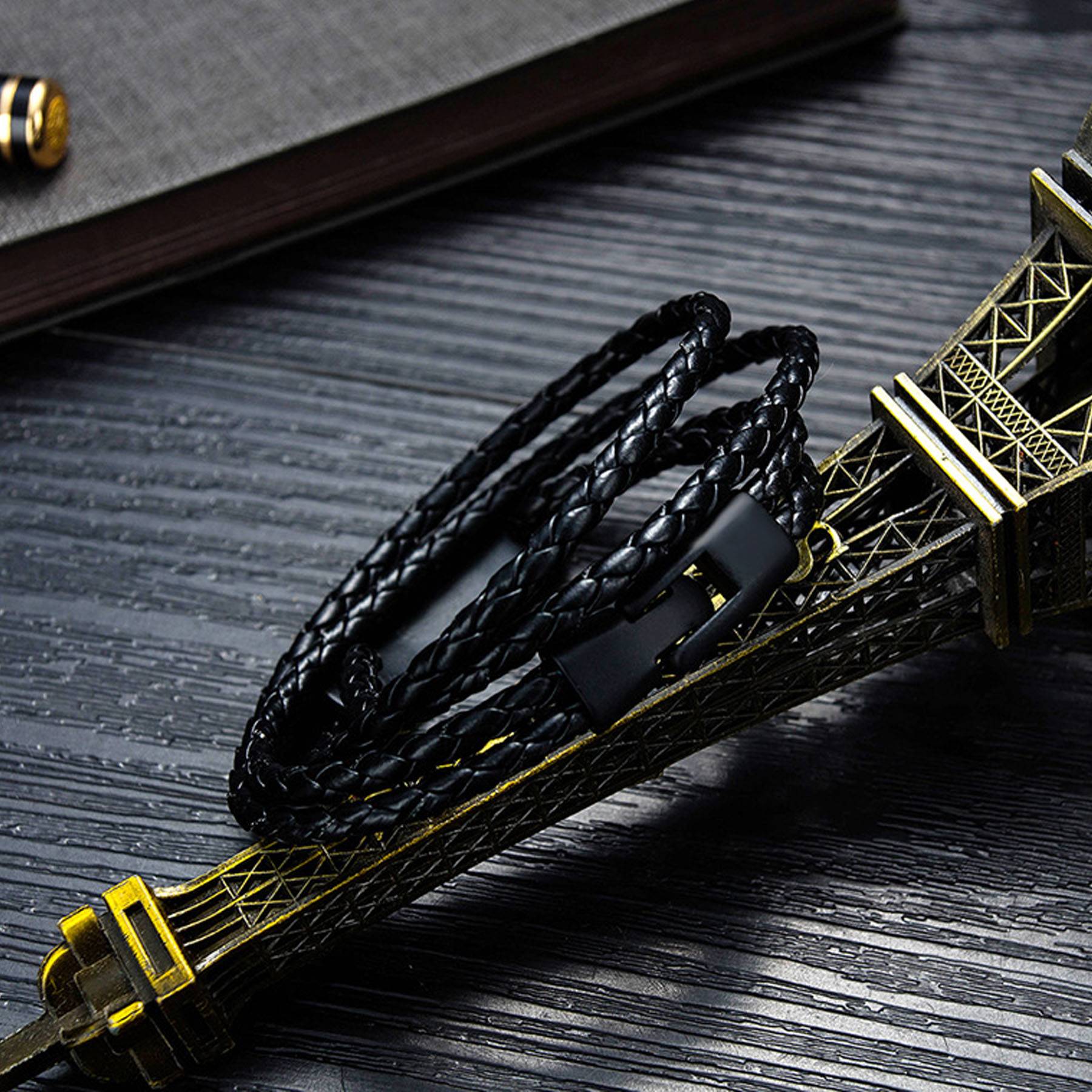 PU engraved bracelet 6