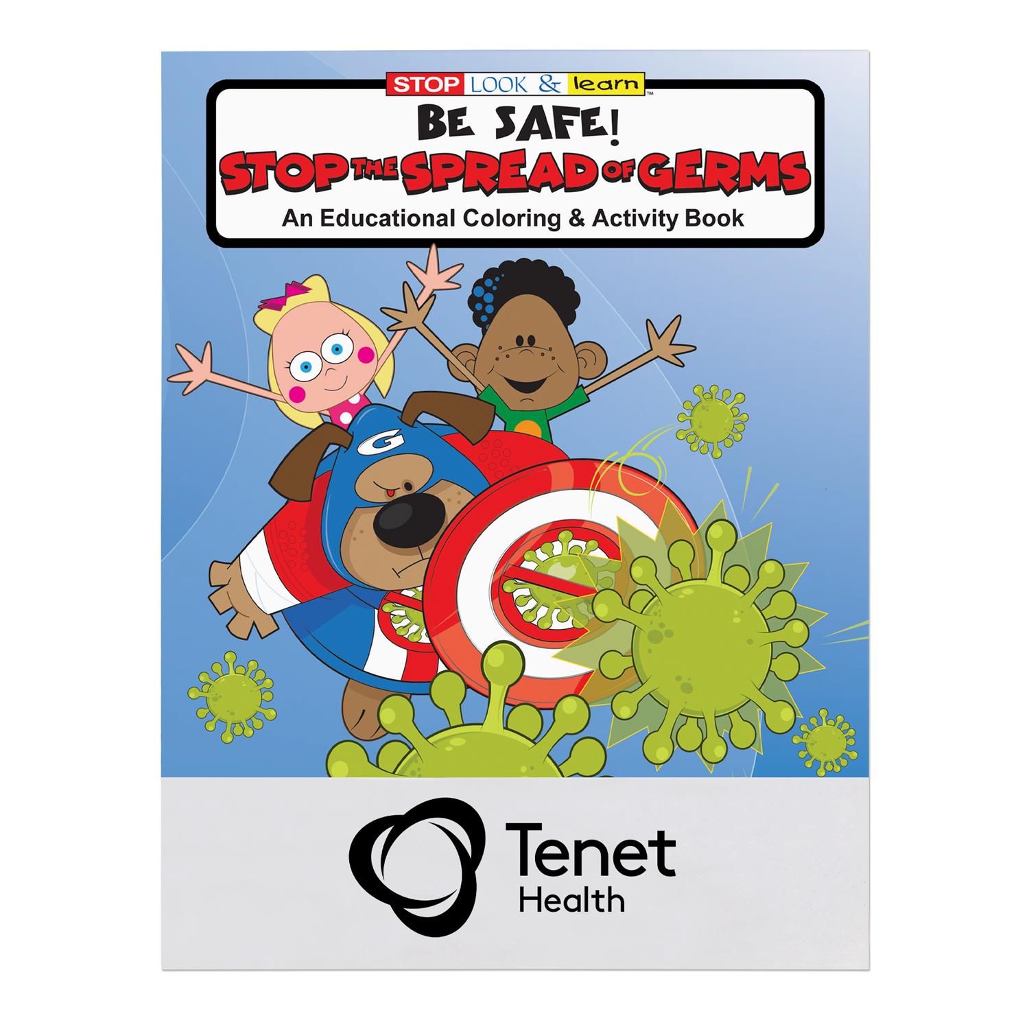 Stop the Spread of Germs Coloring Book 1