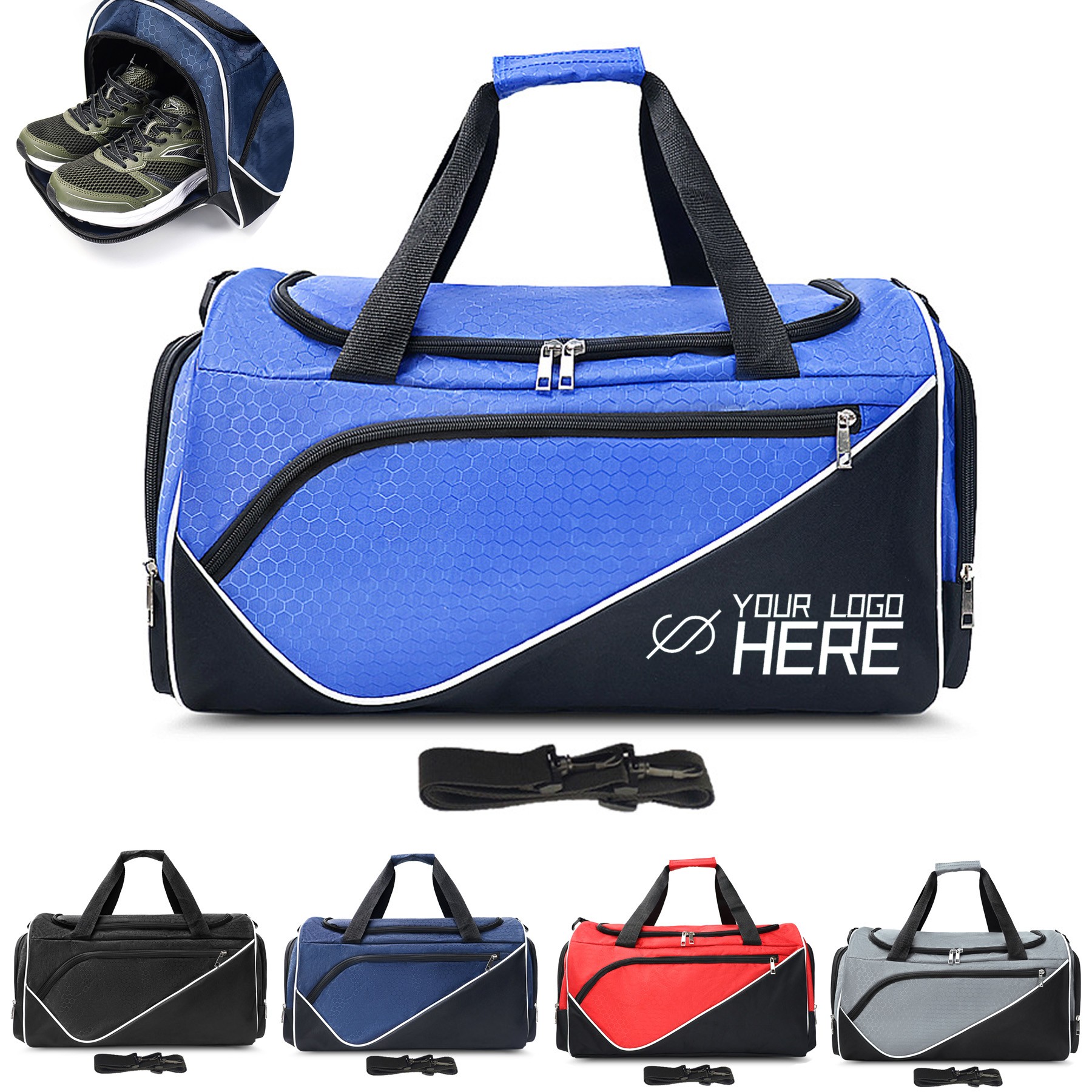 Independent Shoe Warehouse Water Resistant Sports Bag