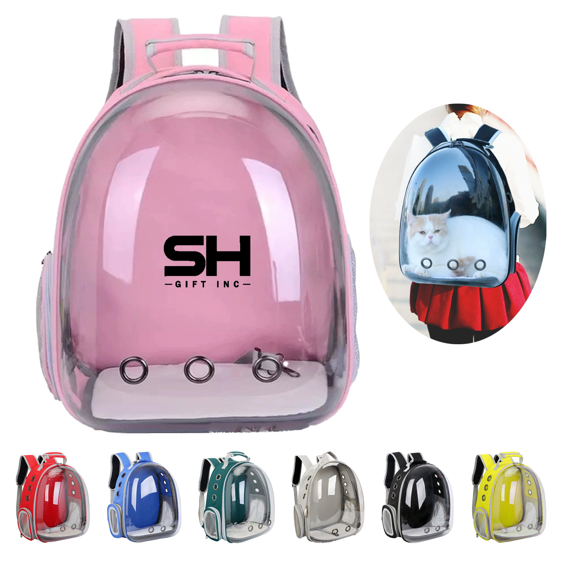 Breathable Pet Bag for Both Shoulders 2