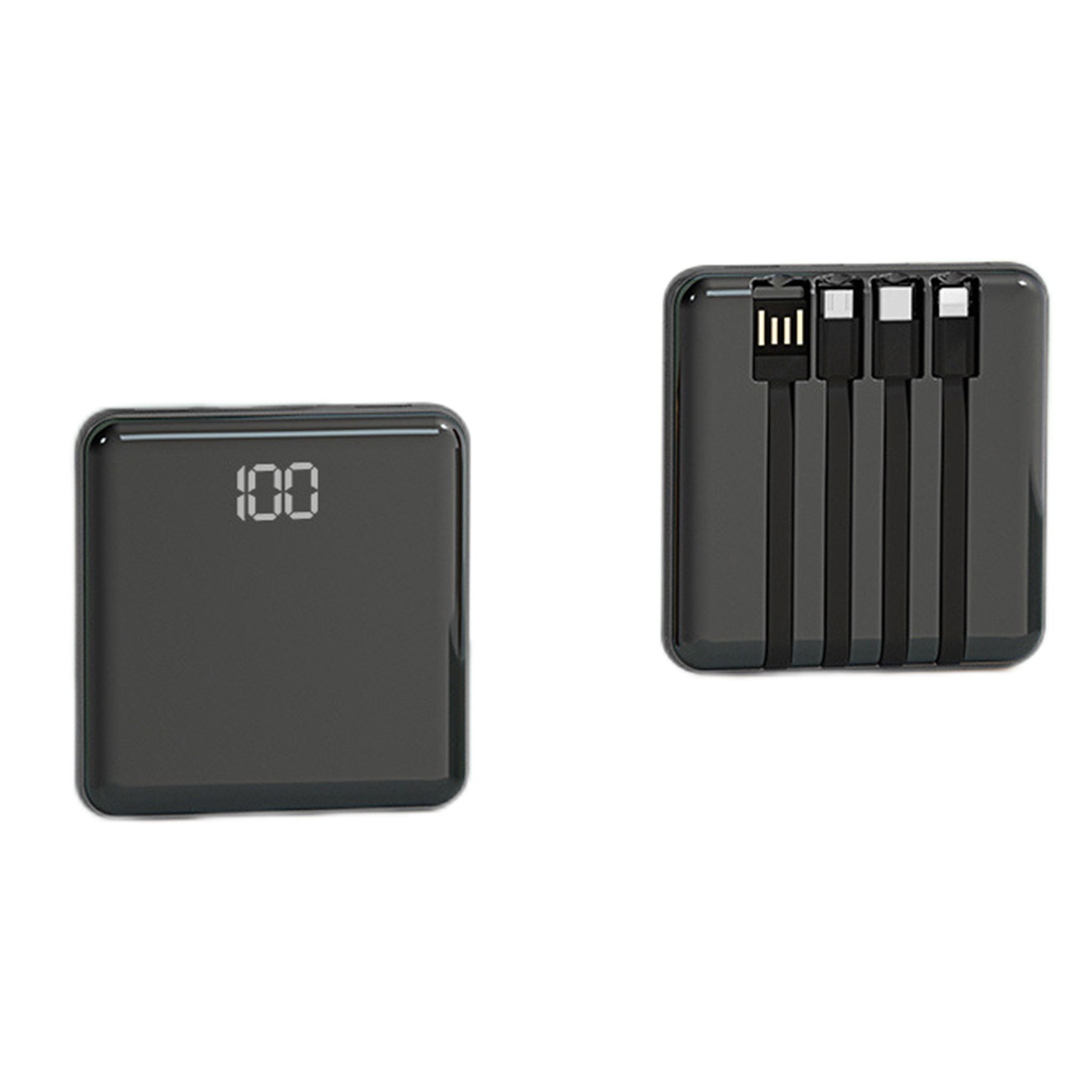 10000Mah Power Bank W/ Cables 2