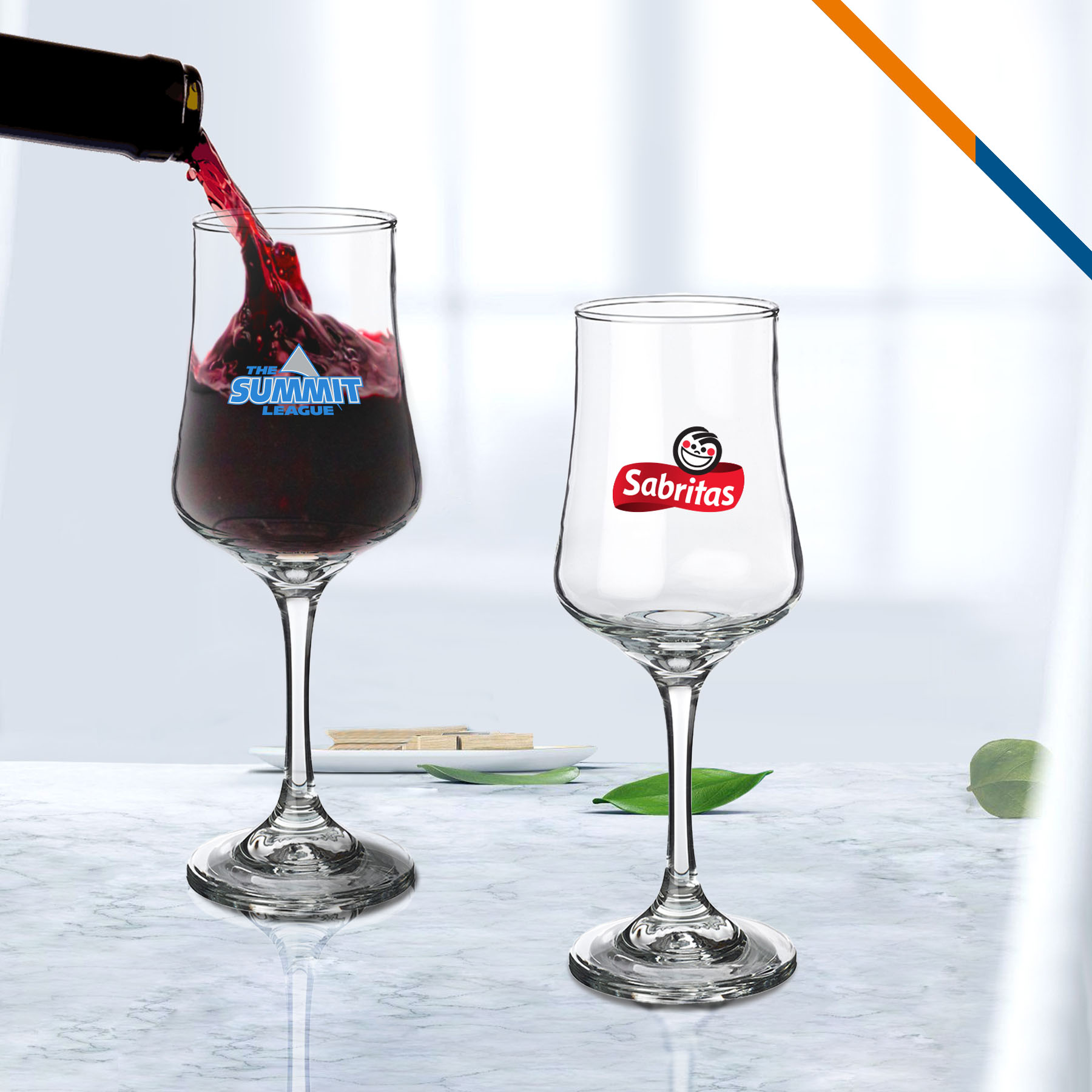 Abe Wine Glasses - 12 OZ. 3