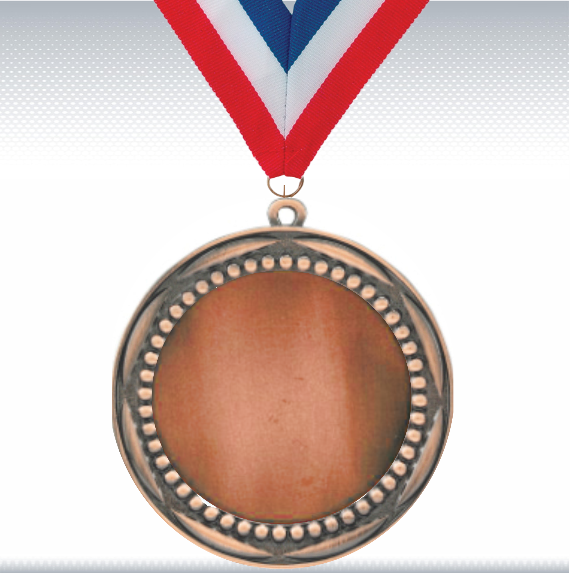 2 3/4" Bead Medal w/ 2" Insert 5