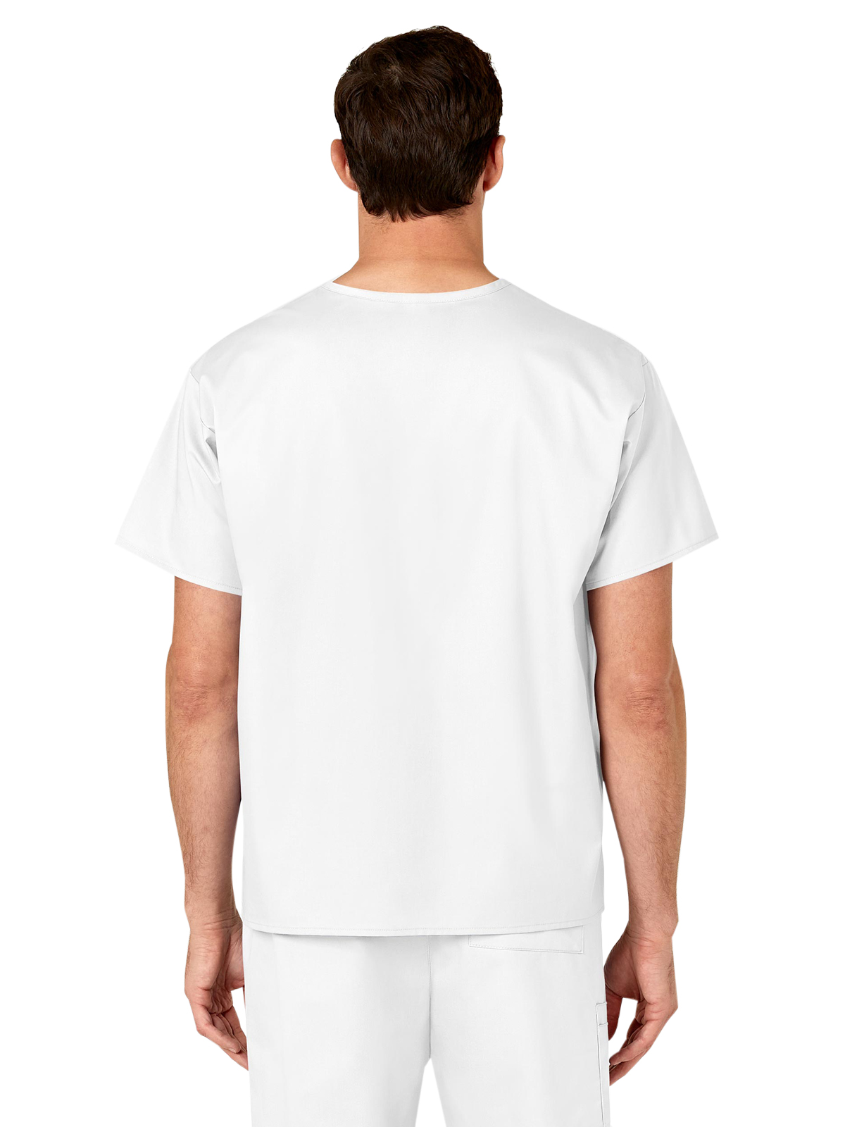 Wink - WORK - Unisex Double-Pocket V-Neck Top 31