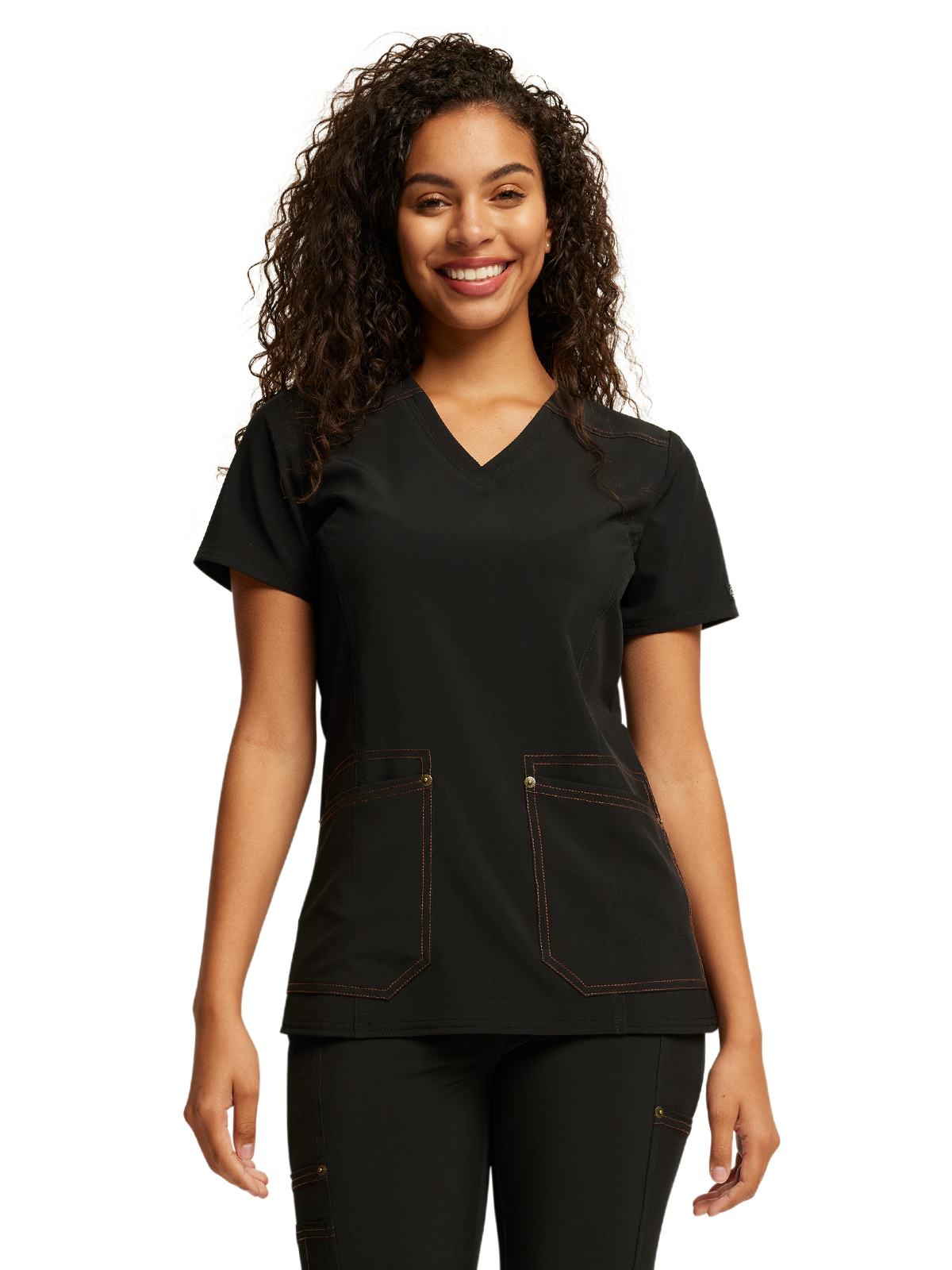 Dickies Riveting Women's V-Neck Top