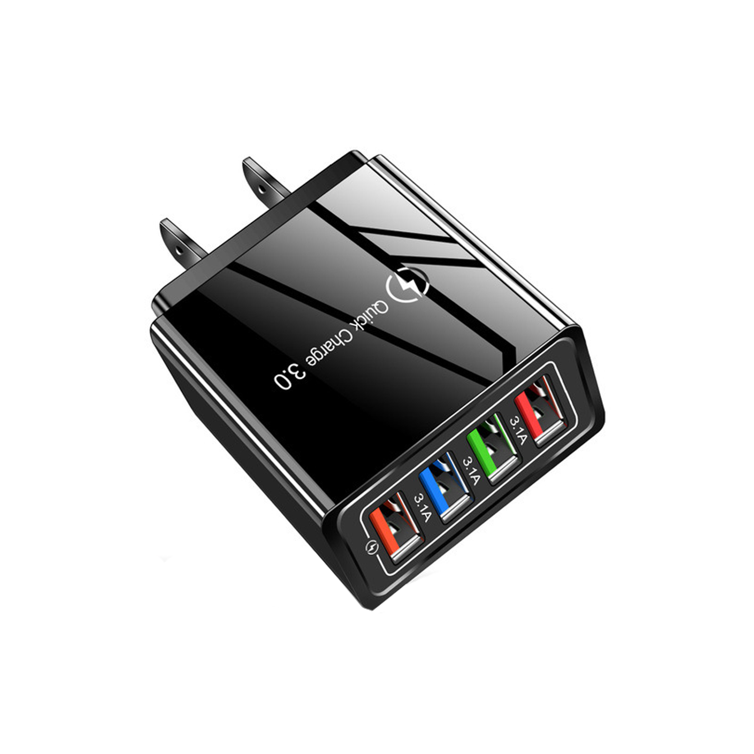 USB Charger Cube Wall Plug 3