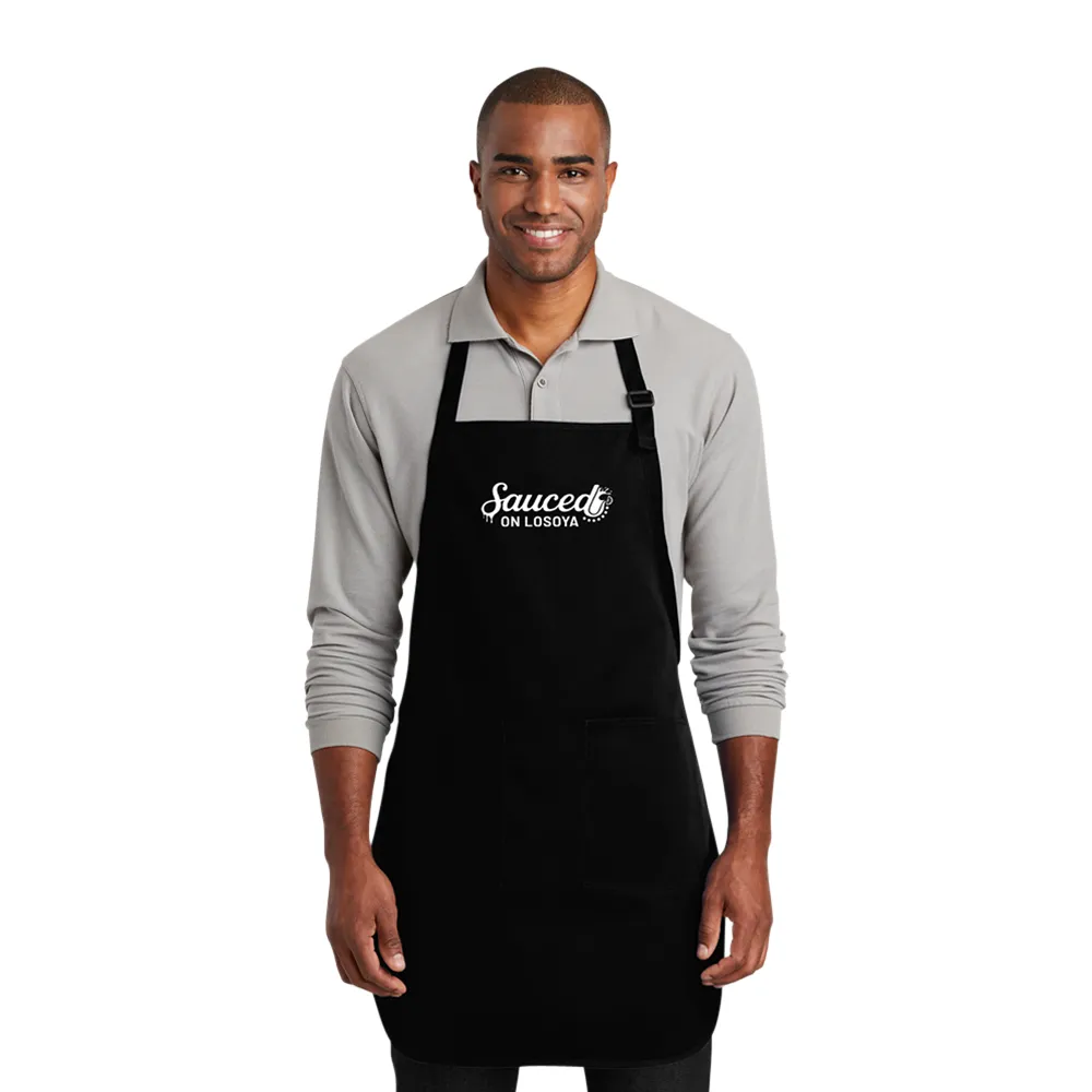 Port Authority Full-Length Two-Pocket Bib Apron 9