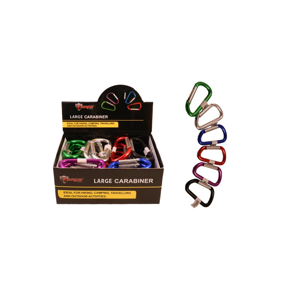 Large Carabiner Keychains - Assorted Colors