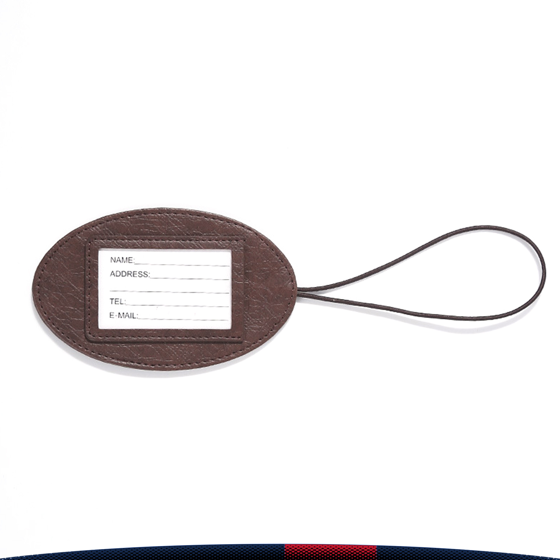 PU Oval Luggage Tag 7