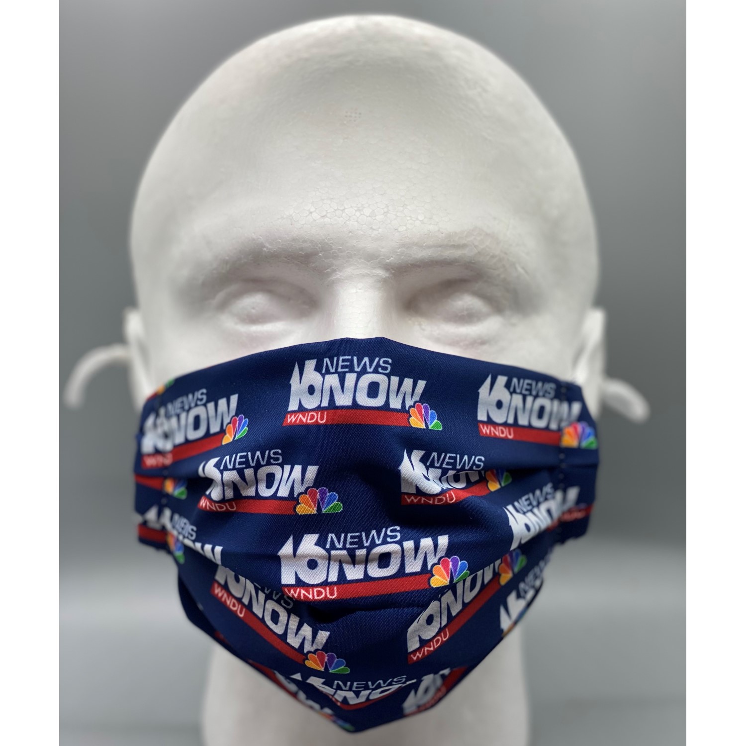 2-Ply Reusable Pleated Face Mask w/Adjustable Ear Loops 4