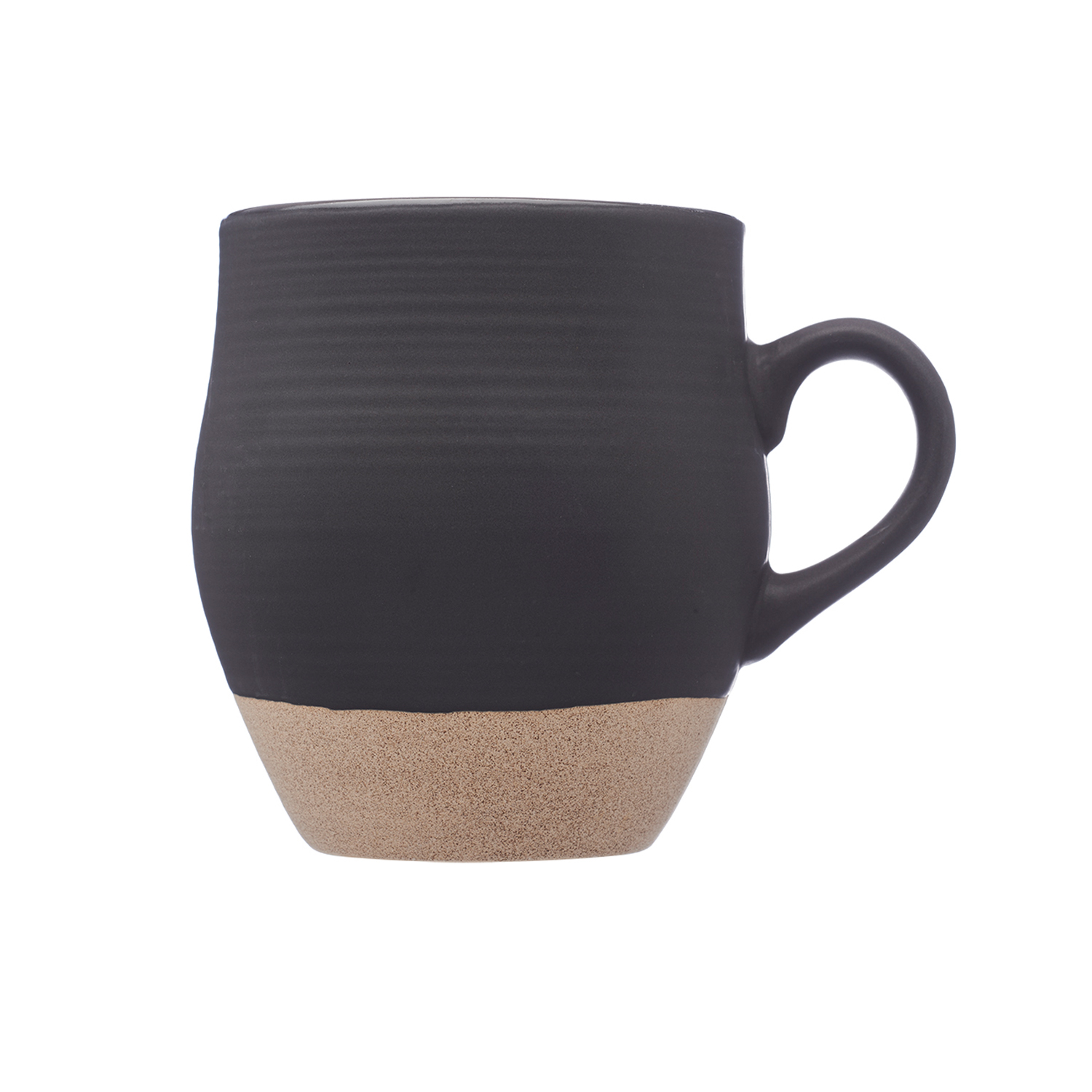 Pottery Look Ceramic Mug, 16 oz. 8