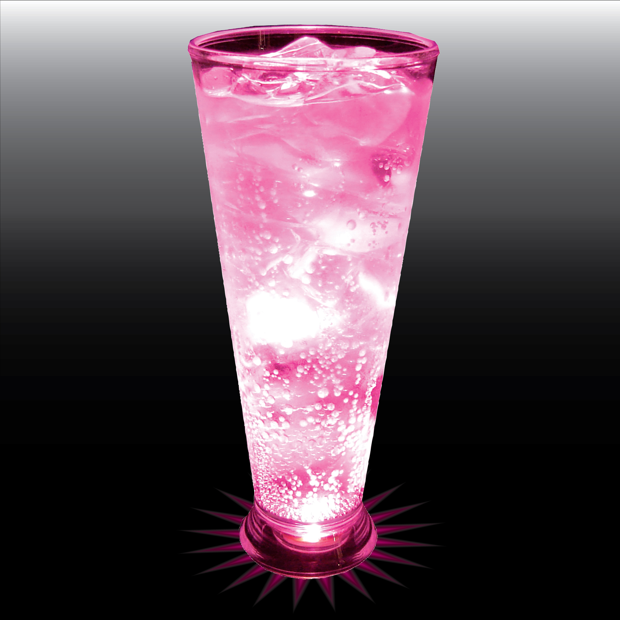 12oz Light Up Tall Flared Plastic Pilsner Cup 17