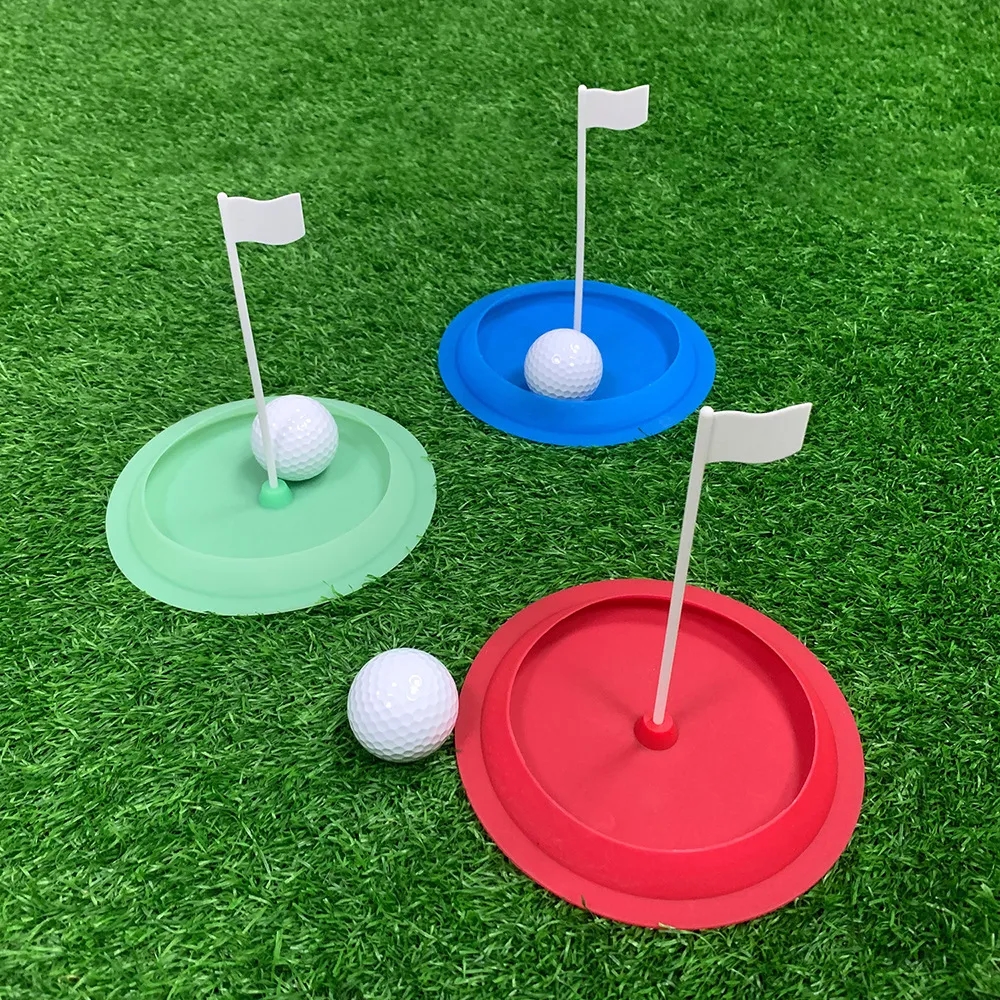 Indoor Golf Putting Discs Trainer Aid Target Accessories