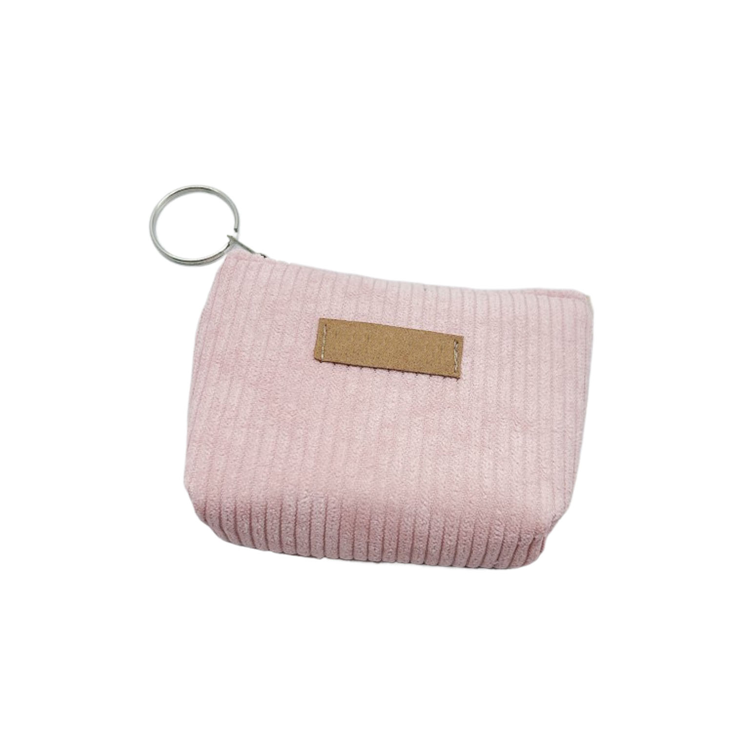 Compact Durable Hand Held Canvas Wallet w/ Zipper Closure 3