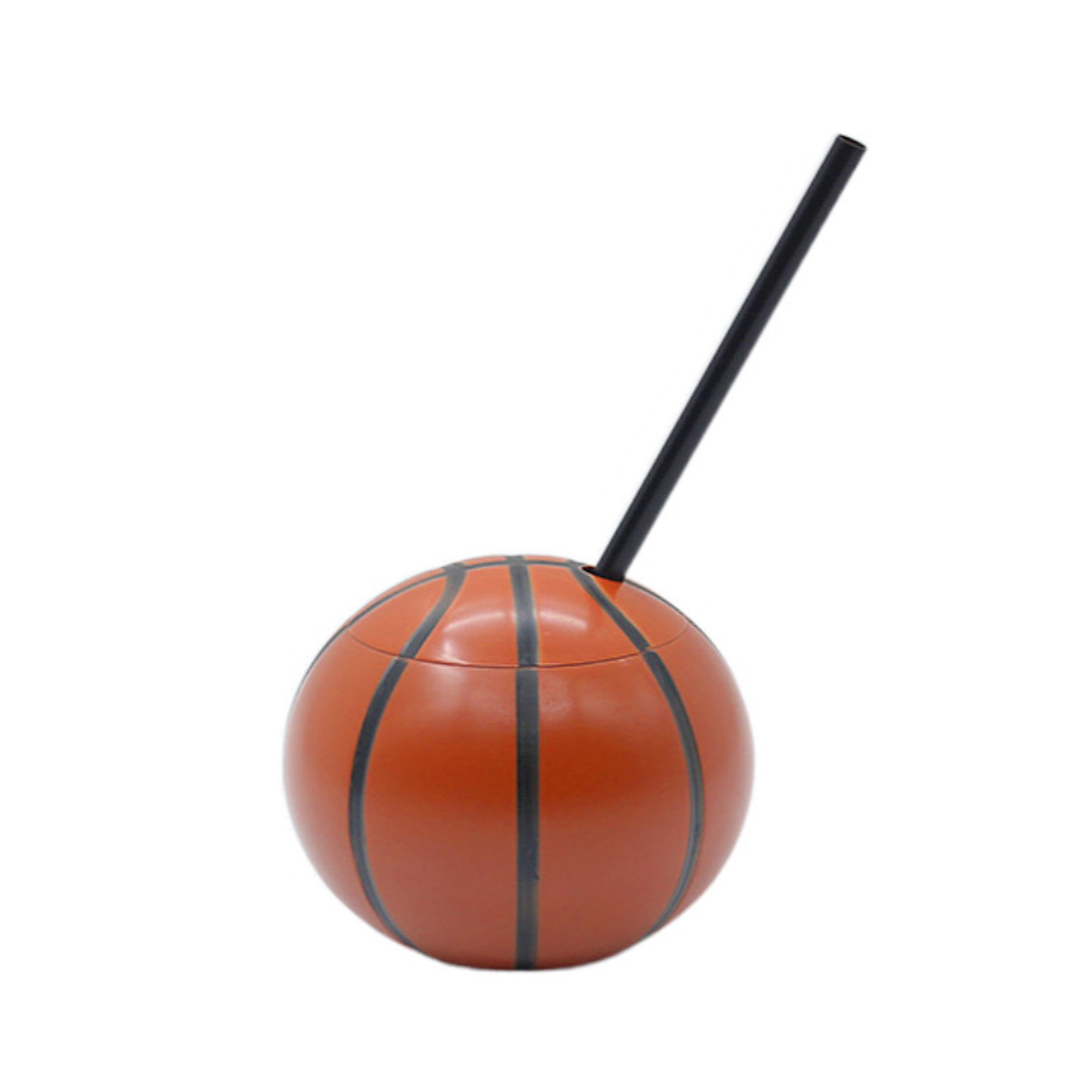 Round Sport Soccer Straw Cup (direct import) 3