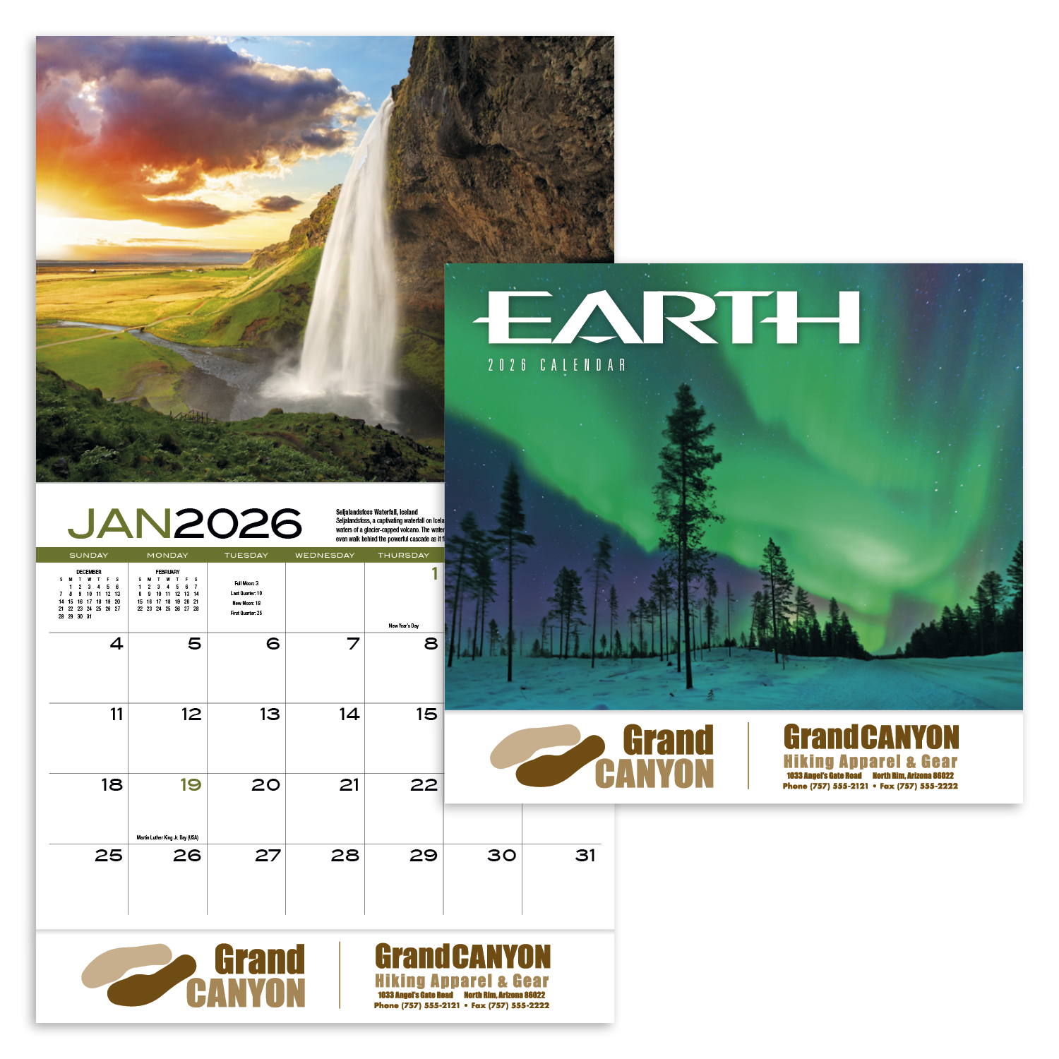 HotLine® Products Earth Appointment Calendar - Stapled 49