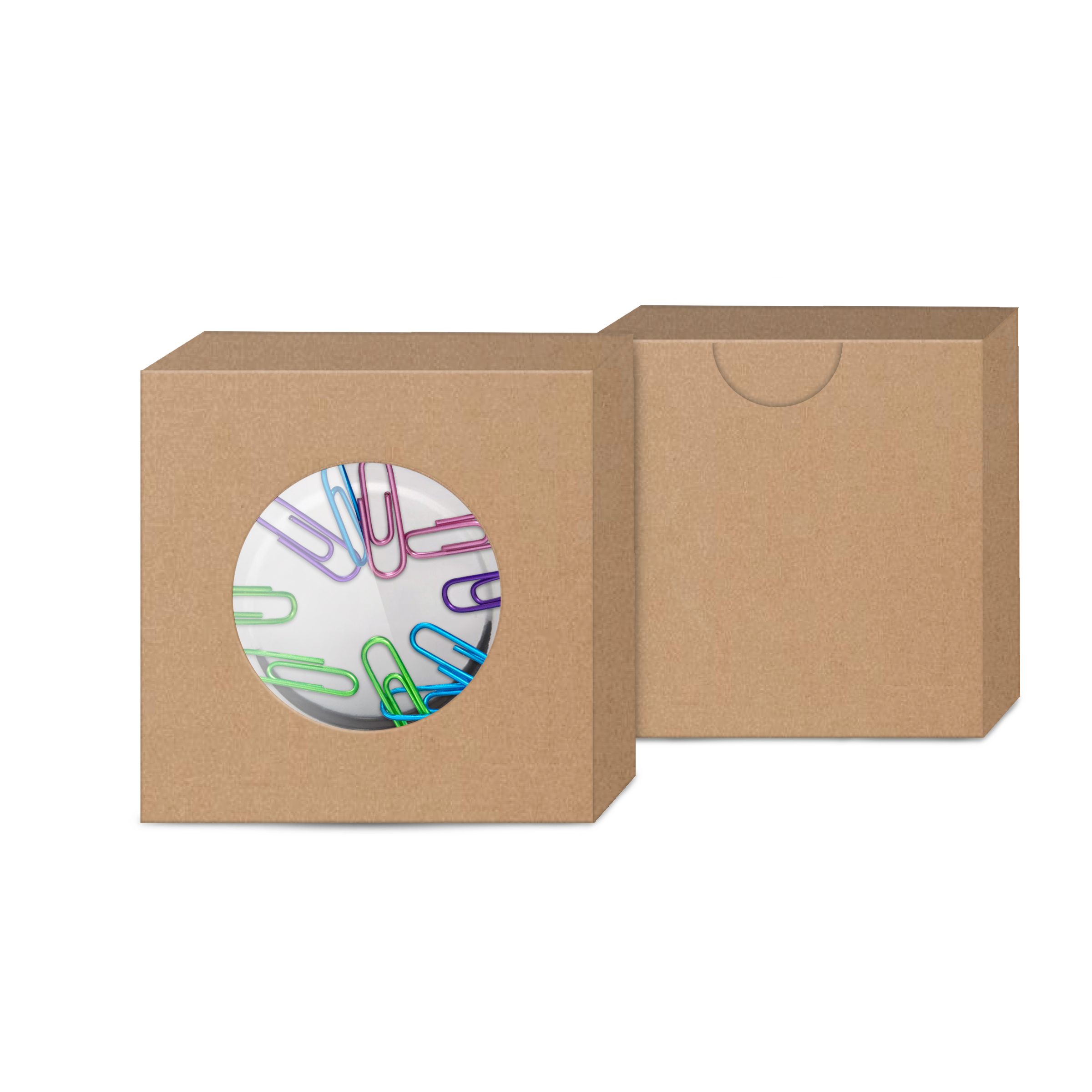 Mini Magnetic Accessory Bowl With Paper Clips