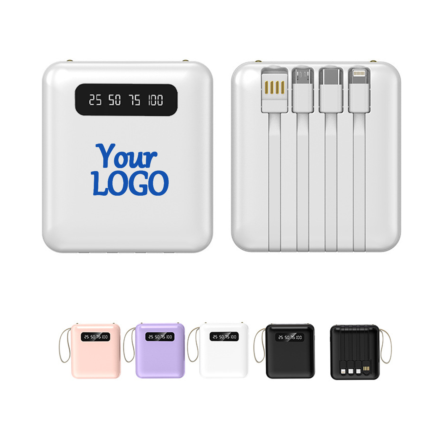 Screen Display Wireless Power Bank 5