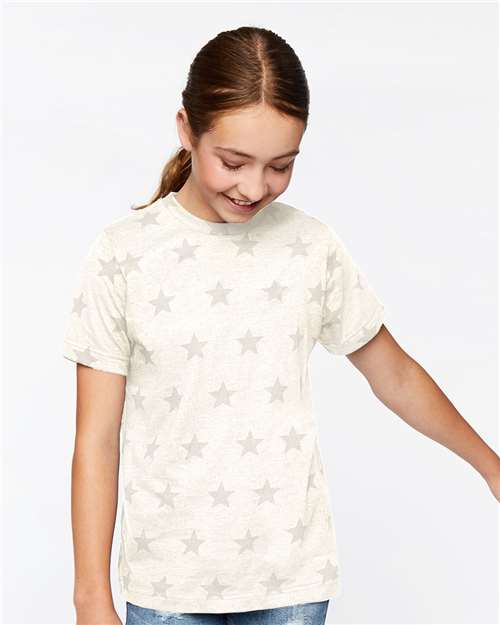 Youth Star Print Tee - 2229 45