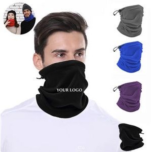 Winter Unisex Sports Thermal Fleece Scarf Snood Neck Warmer Face Mask 5