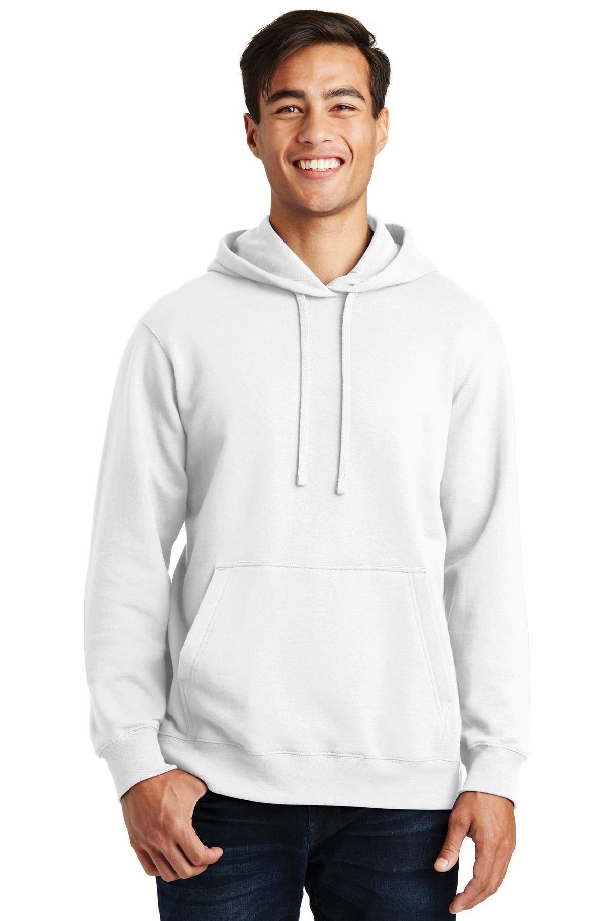Port & Company® Fan Favorite Fleece Pullover Hooded Sweatshirt, custom hoodie or sweatshirt with logo imprint 24