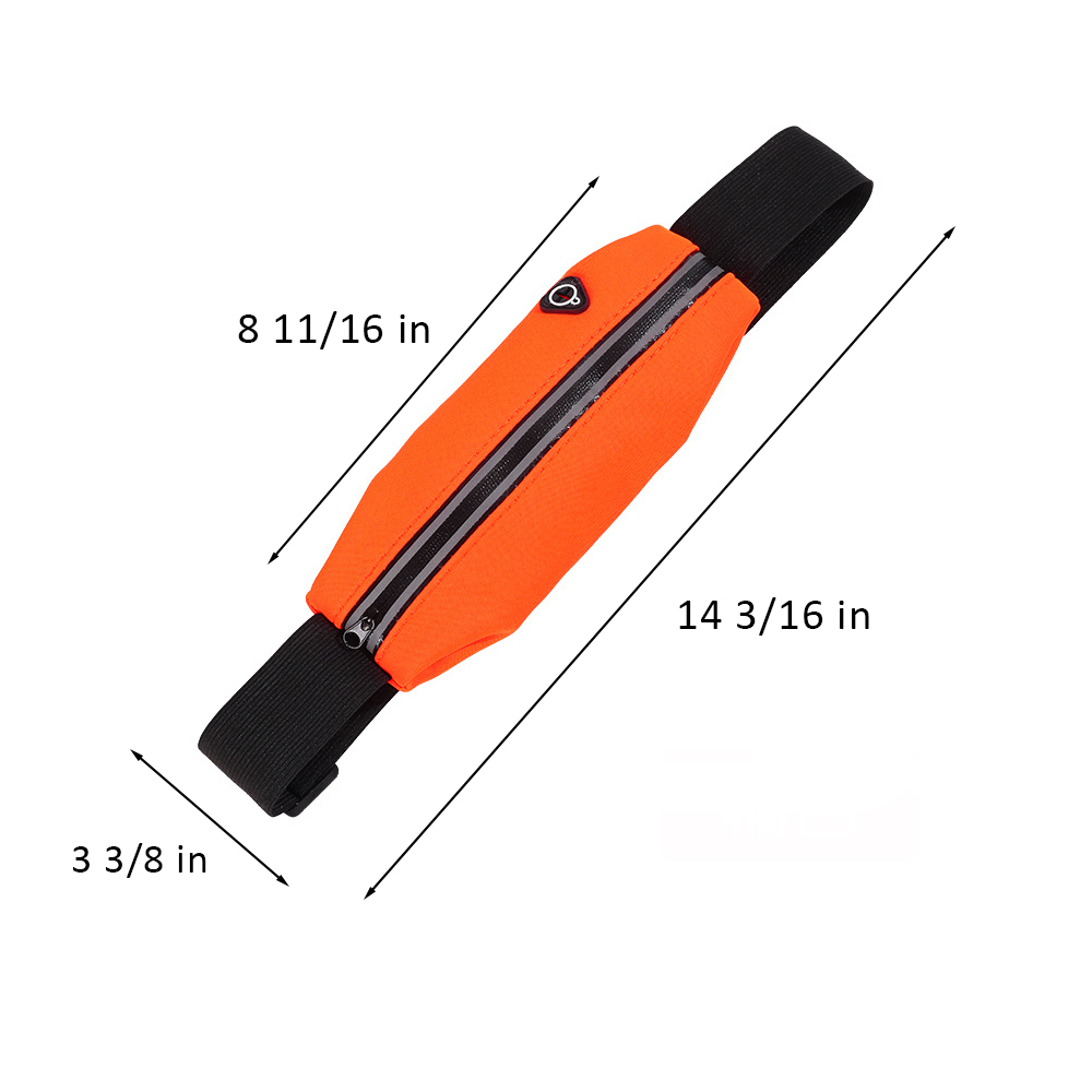 Water Resistant Running Waist Pack with Earphone Hole 3
