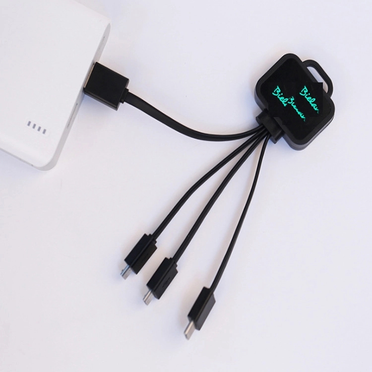 LED Logo Mobile Device Multi Cable 3
