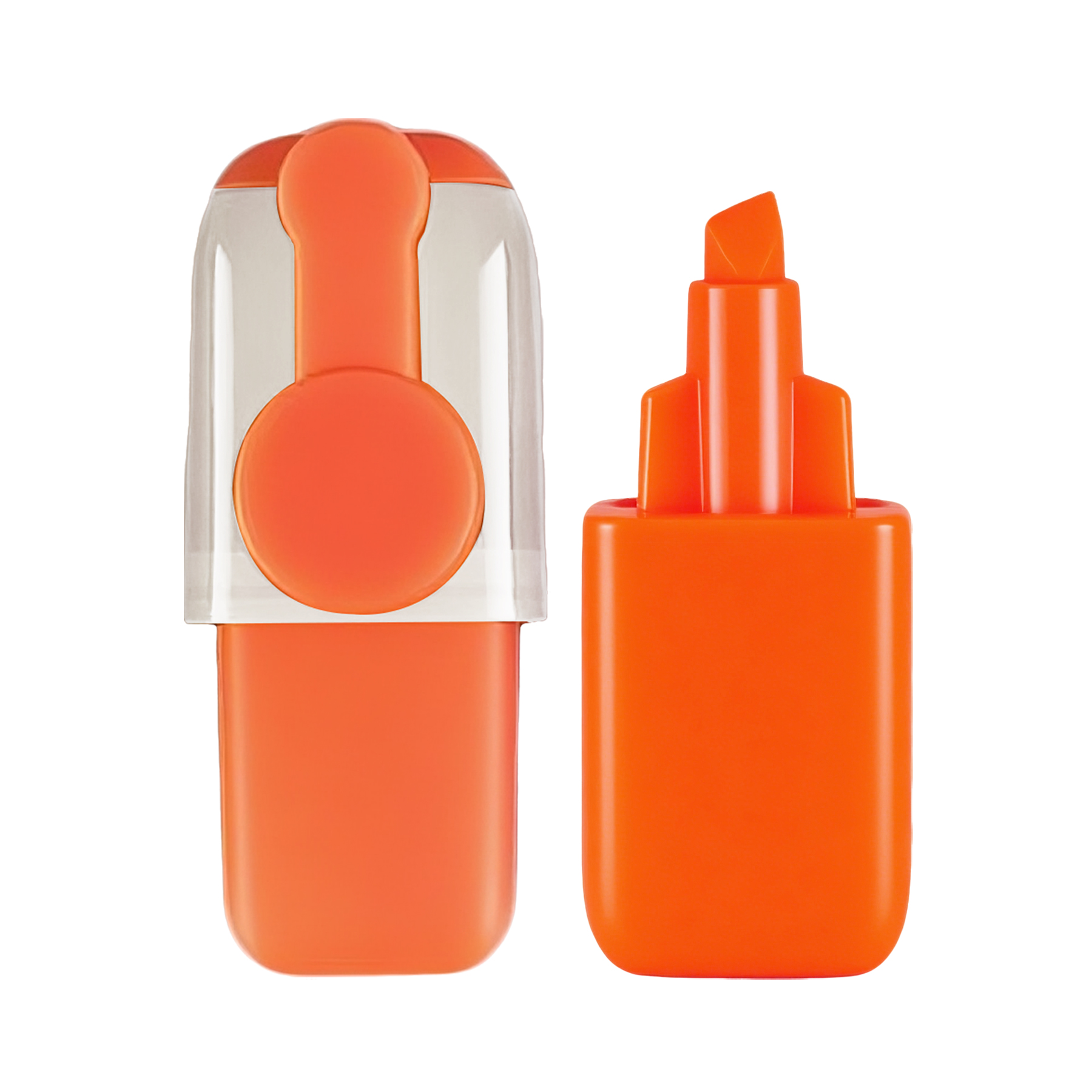 5 Colors Highlighter Sets With Clear Bottle Packaging 2