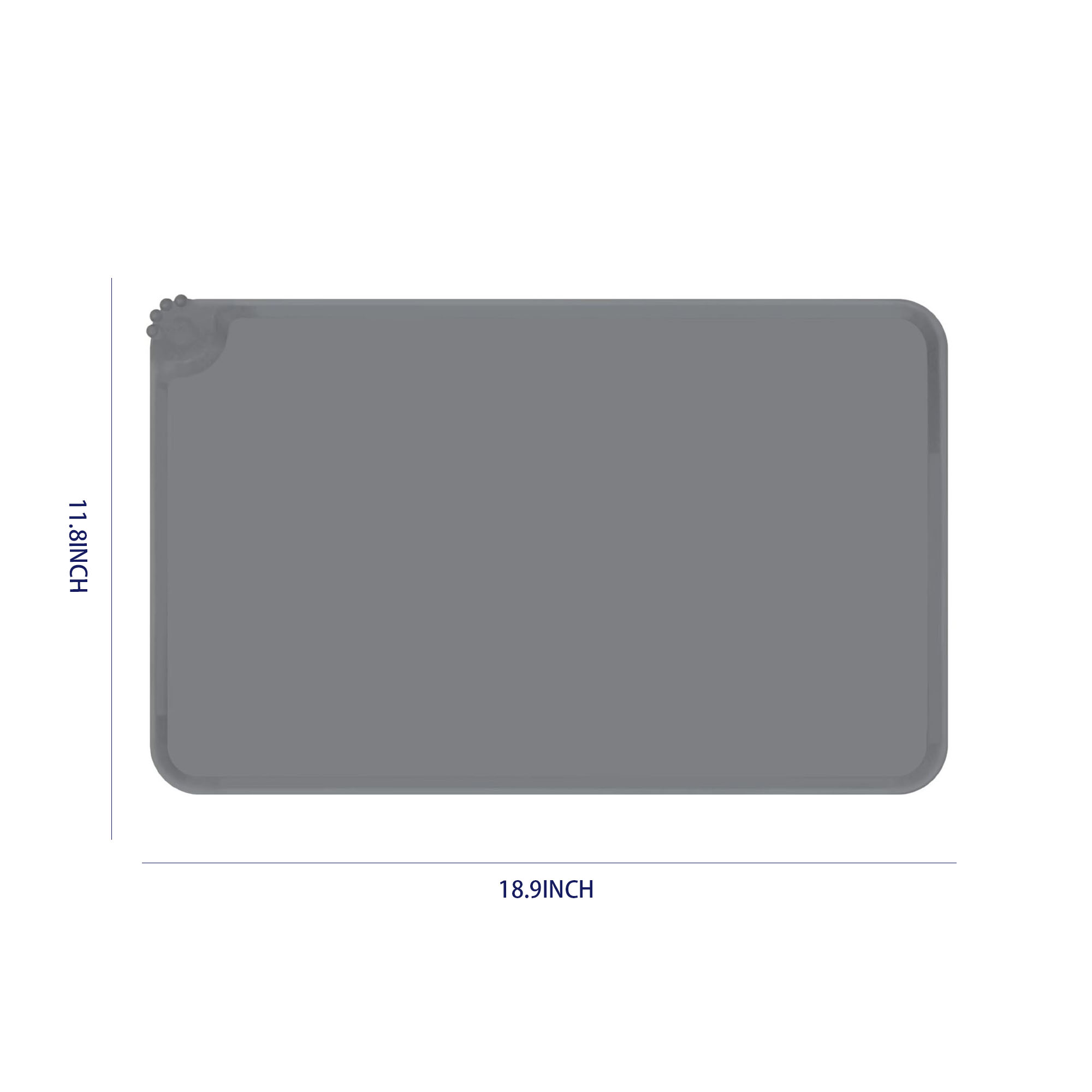 Non Slip Pet Meal Mat 2