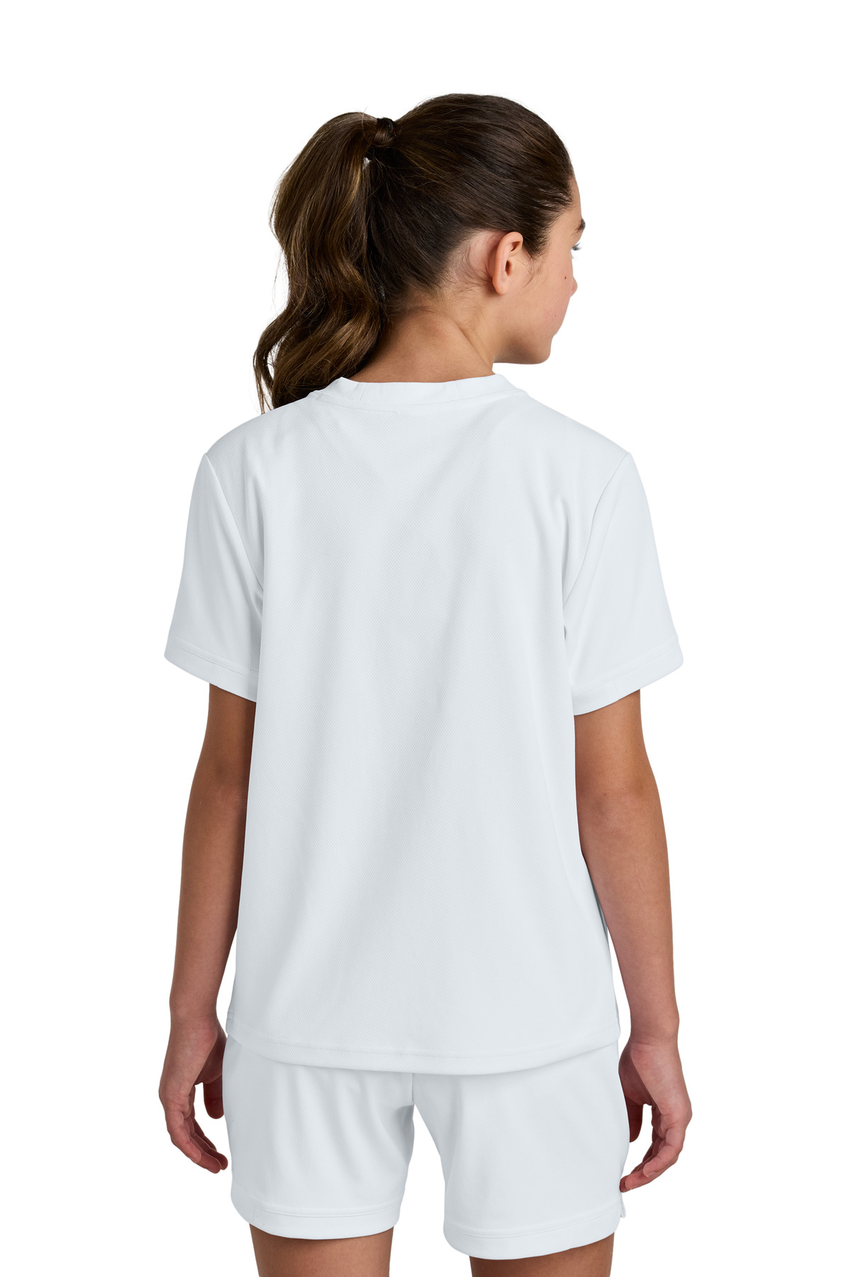 Sport-Tek Youth Club Short Sleeve Crew YST440 92