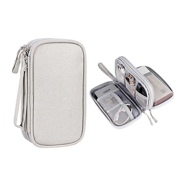 Full Color Double Layer Tech Organizer 3
