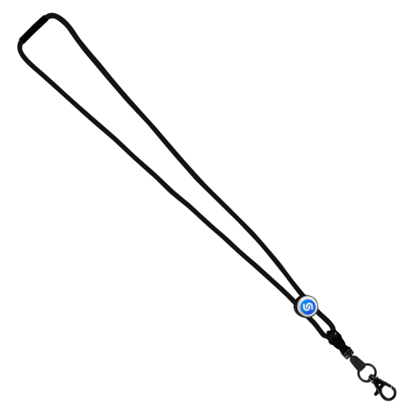 3/16" Nylon Cord Lanyard with Snap-Buckle Release, Standard O-Ring & Slider 28