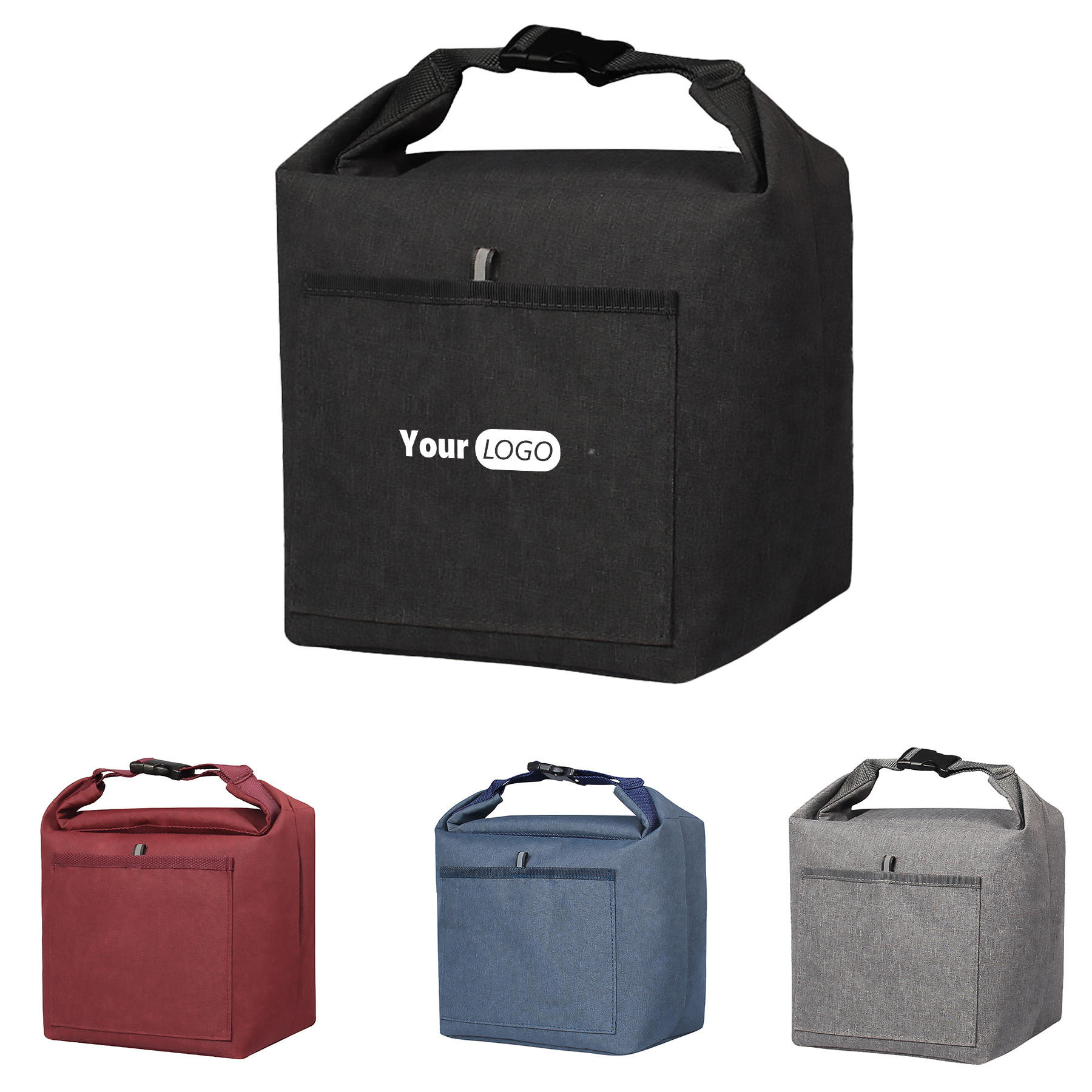 Oxford Thickened Portable Lunch Insulation Bag 1