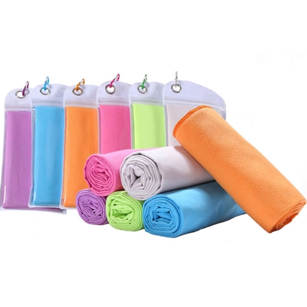 Microfiber Quick Dry Travel Sports Towel with Mesh Bag 5