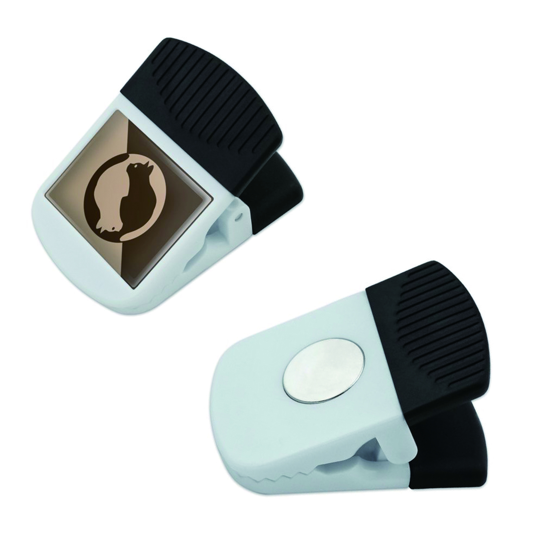 Frosted Square Magnetic Clip 2