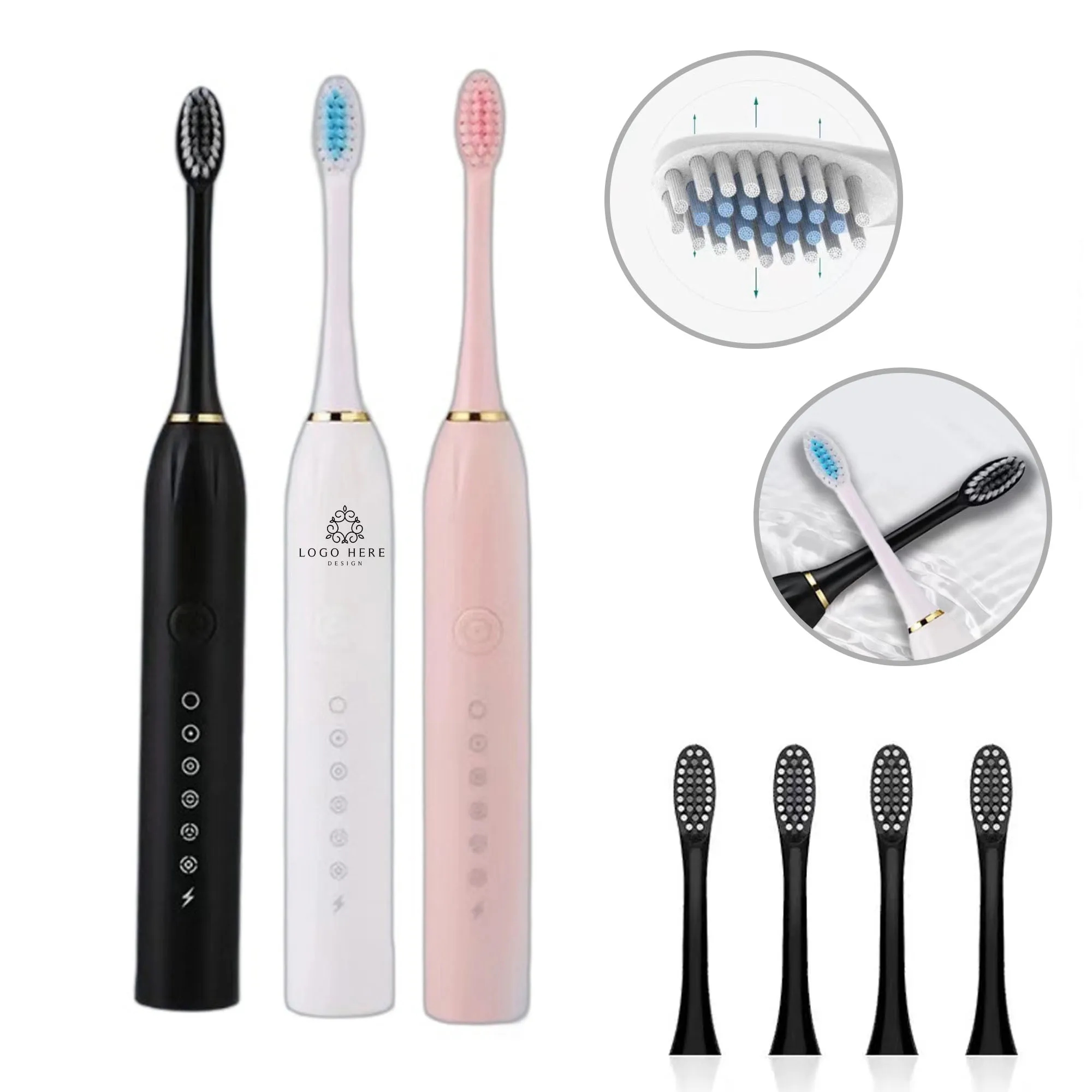 6 Modes Smart Soft Electric Toothbrush 3