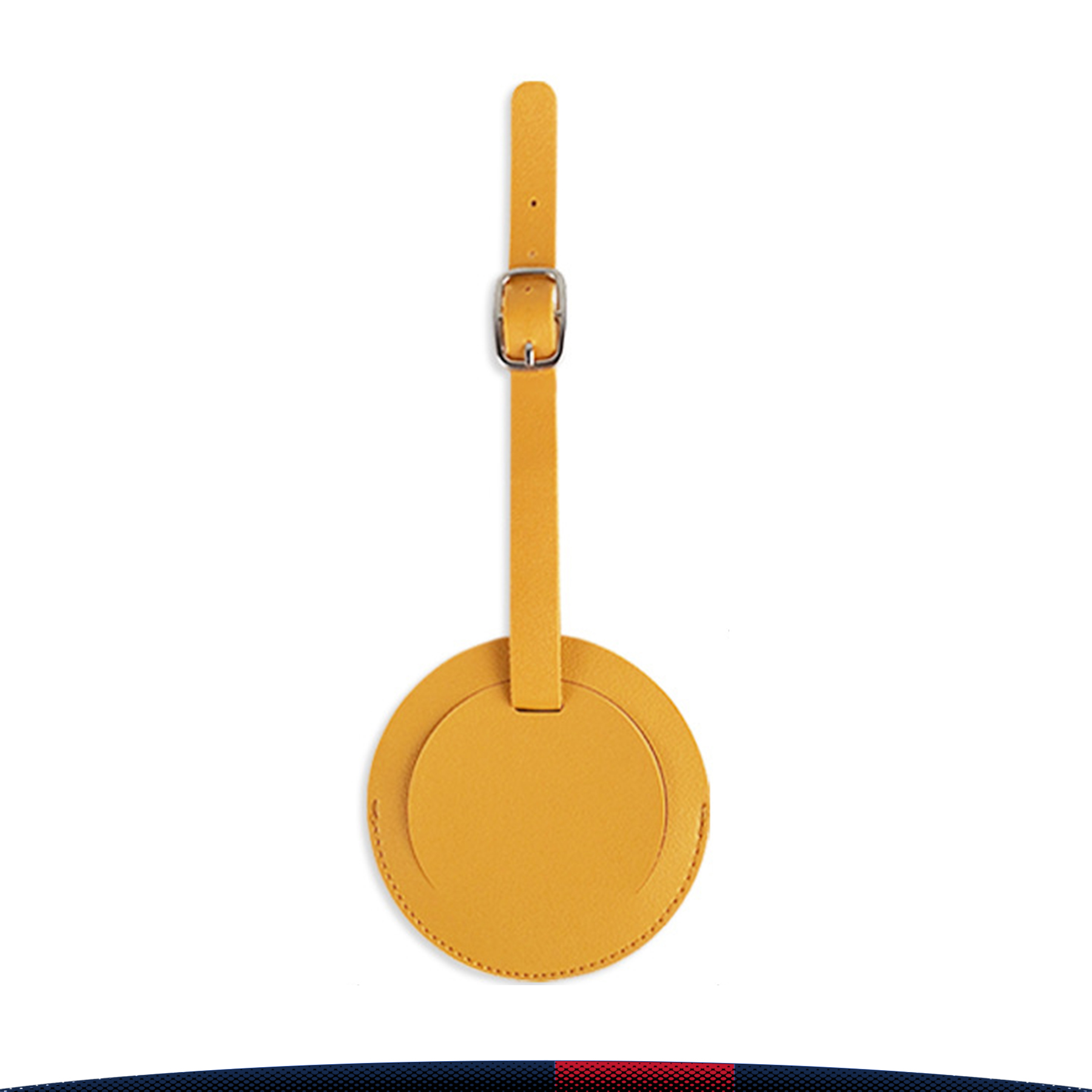 Round PU Luggage Tag 3