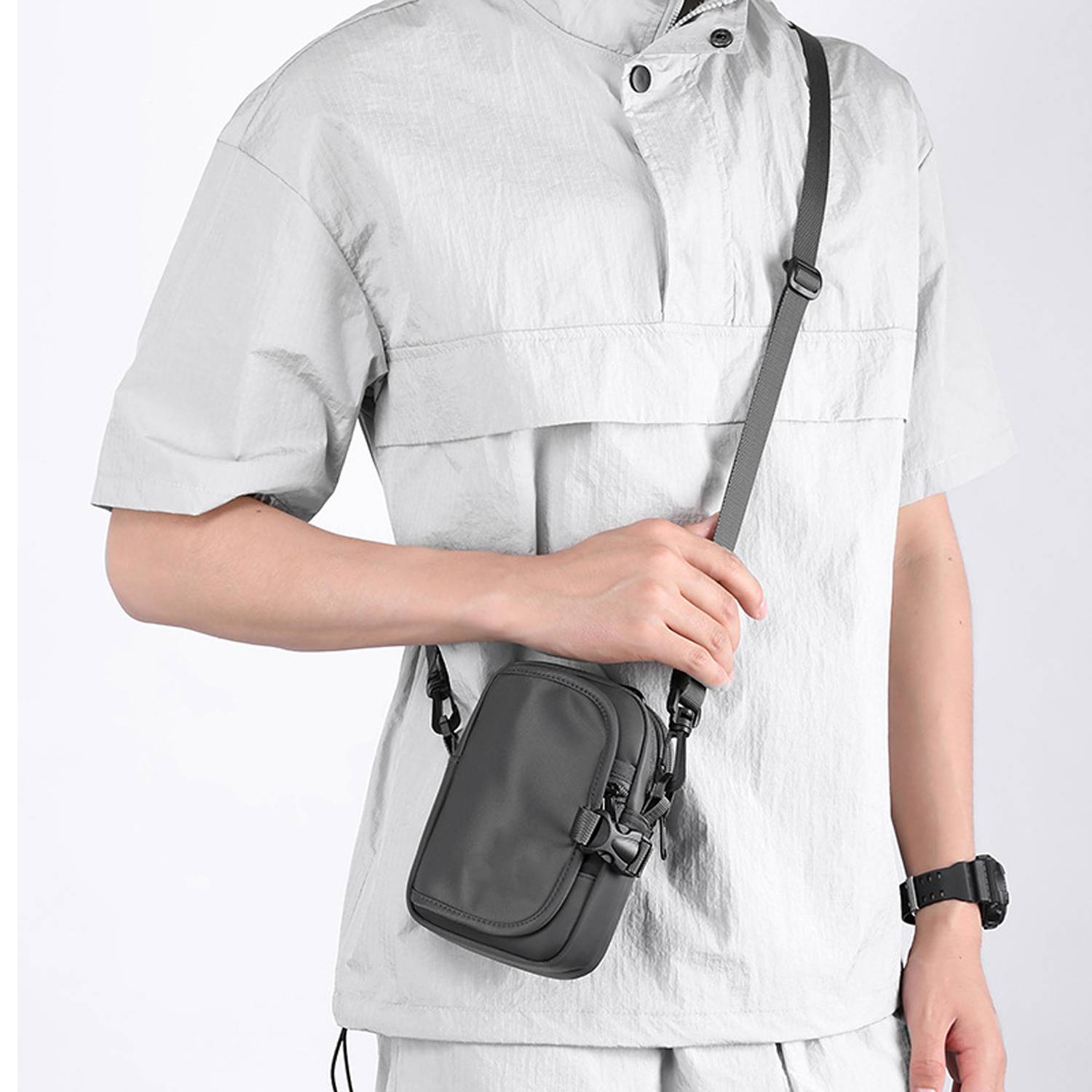 Multi Functional Outdoor Crossbody Men's Waist Bag 8