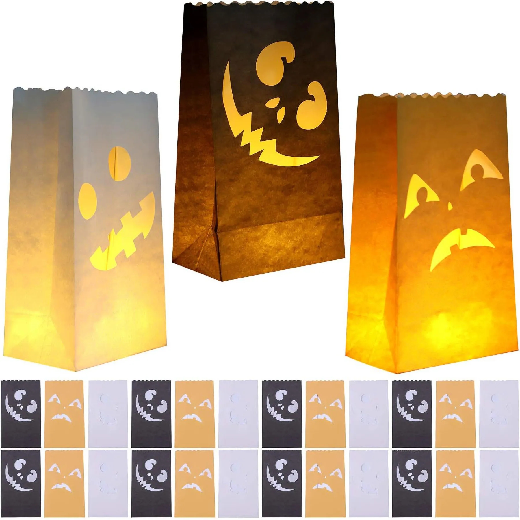 Hollow Paper Luminary Bag 4