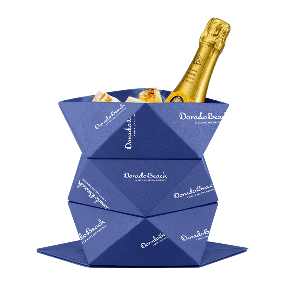 Origami Paper Ice Bucket (1 Bottle) 5